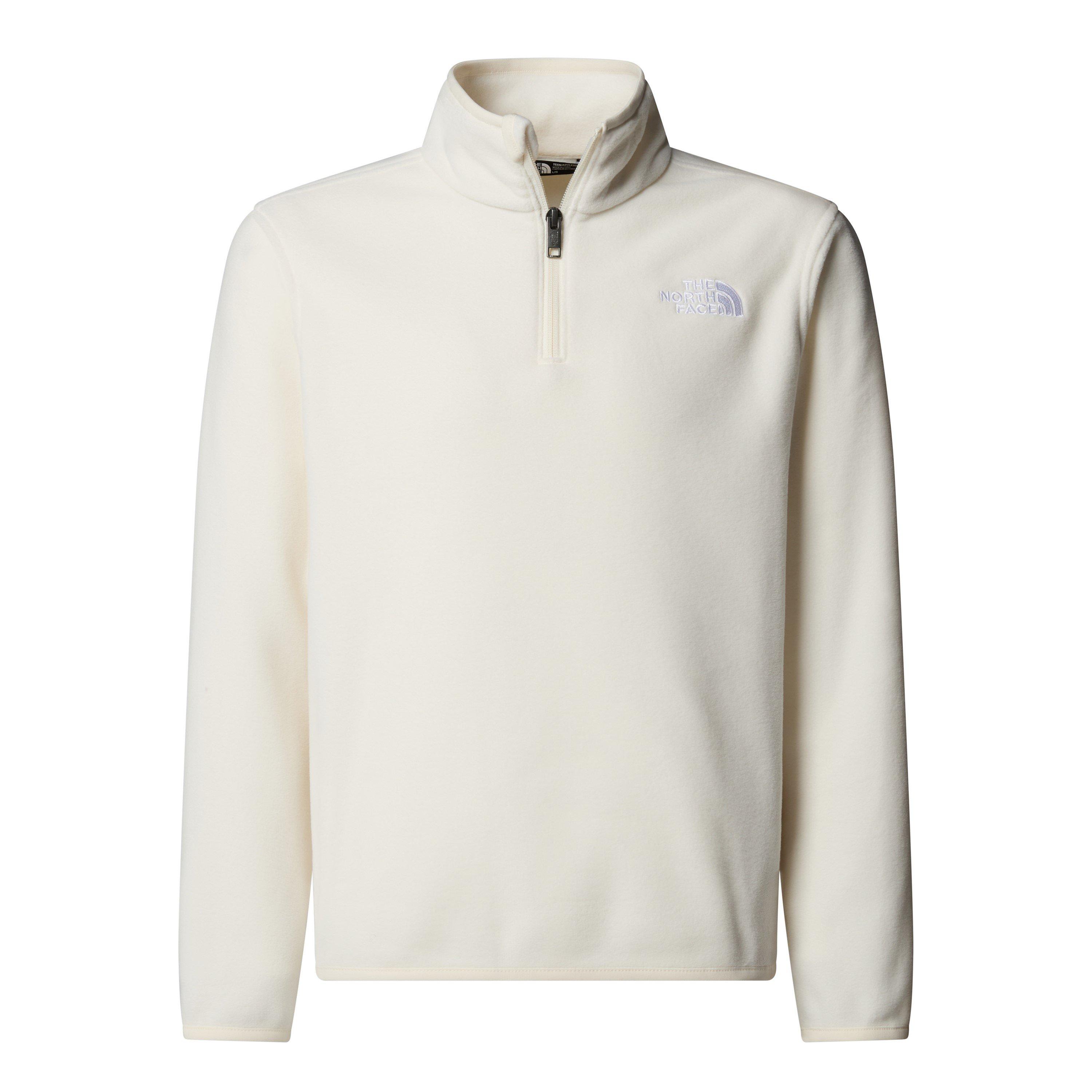 The North Face  Kids Glacier Fleece Juniors - White Dune Qli - 6-7 Years (XS)