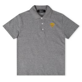 Versace Logo Polo Shirt Juniors