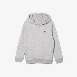 Lacoste Boys' Logo Over-the-head Hoodie