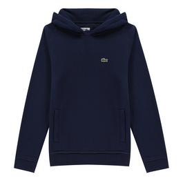 Lacoste Boys' Logo Over-the-head Hoodie