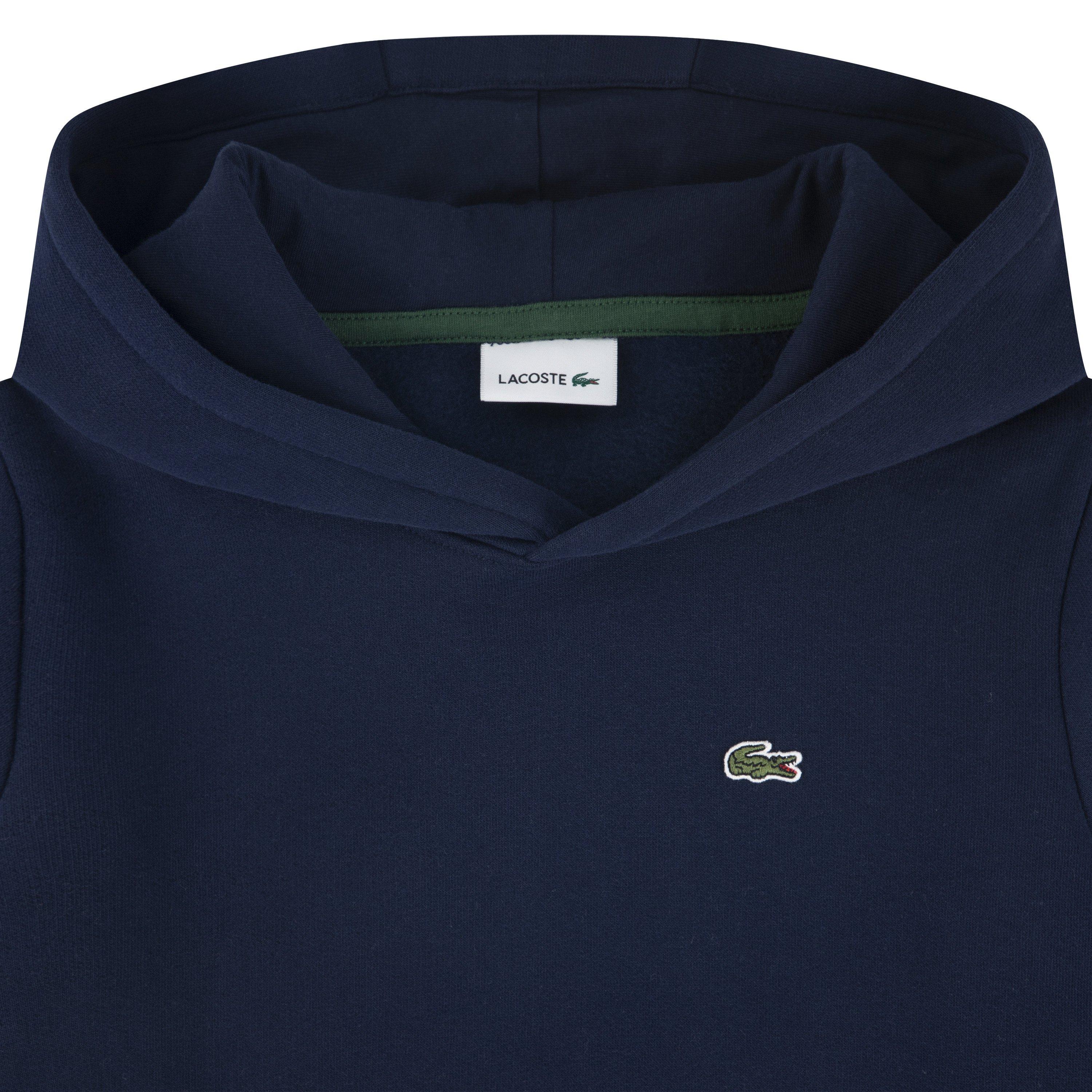 Navy 166 09 - Lacoste - Boys' Logo Over-the-head Hoodie - 2
