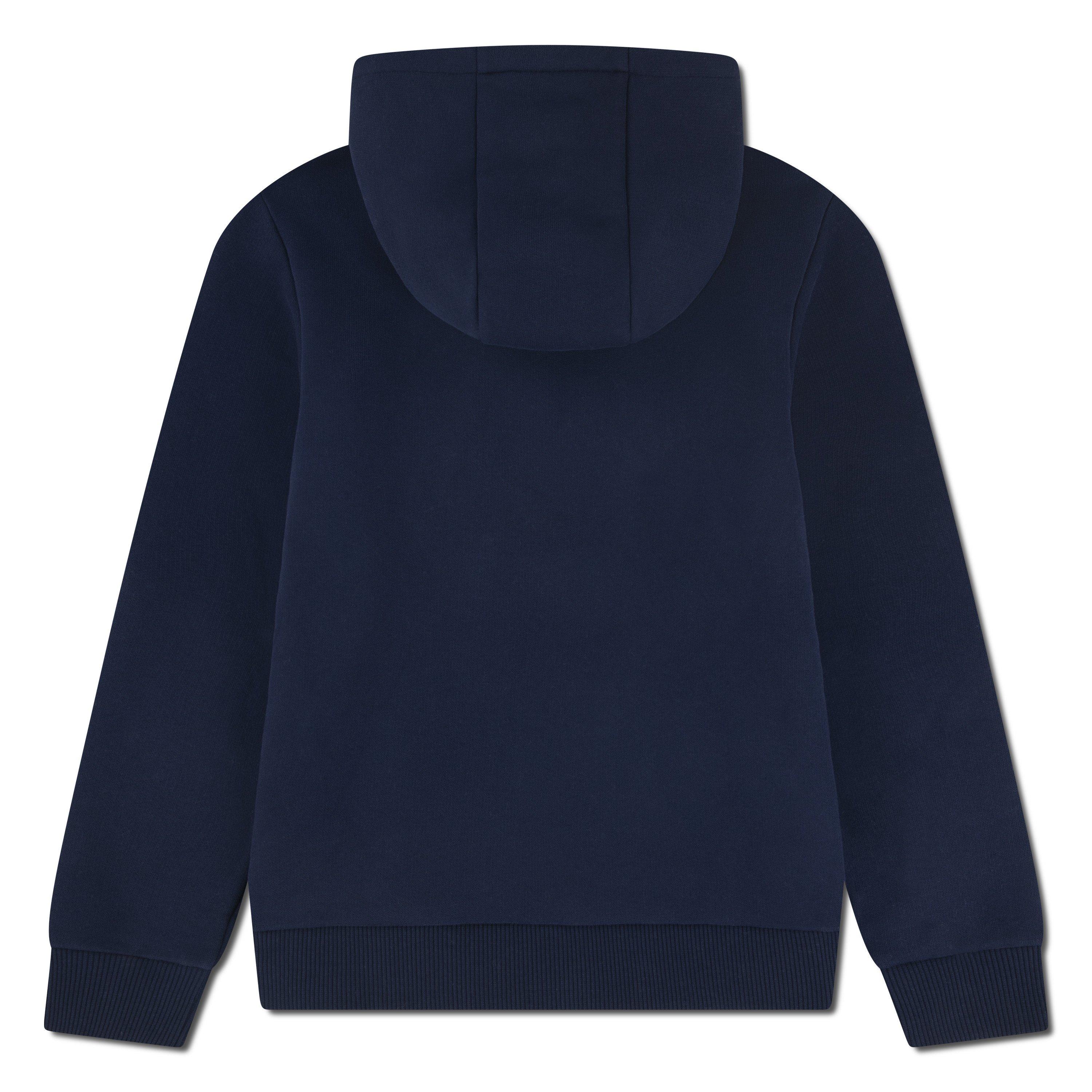 Navy 166 09 - Lacoste - Boys' Logo Over-the-head Hoodie - 3