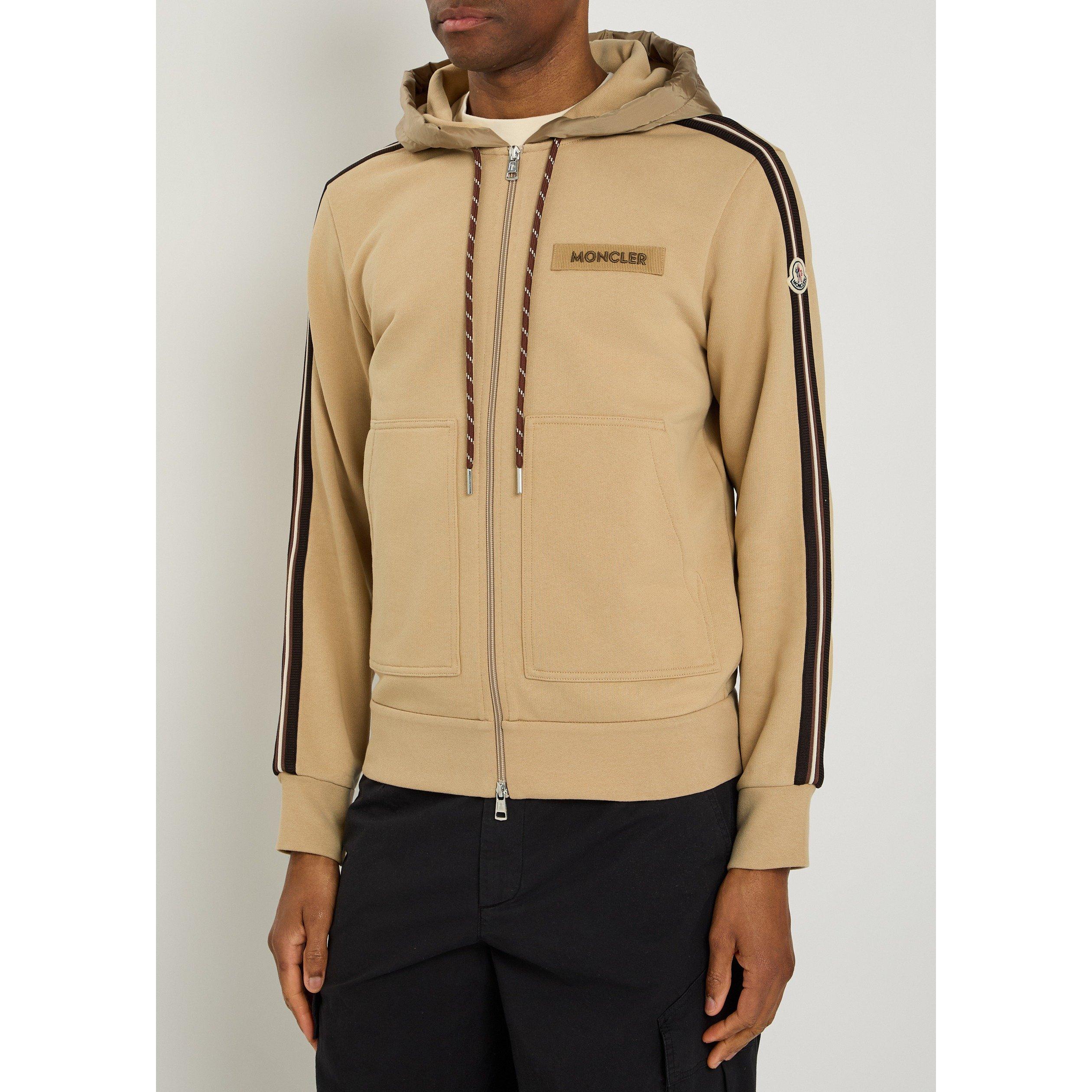 BEIGE - Moncler - Men's Cotton Zip Hoodie - 2