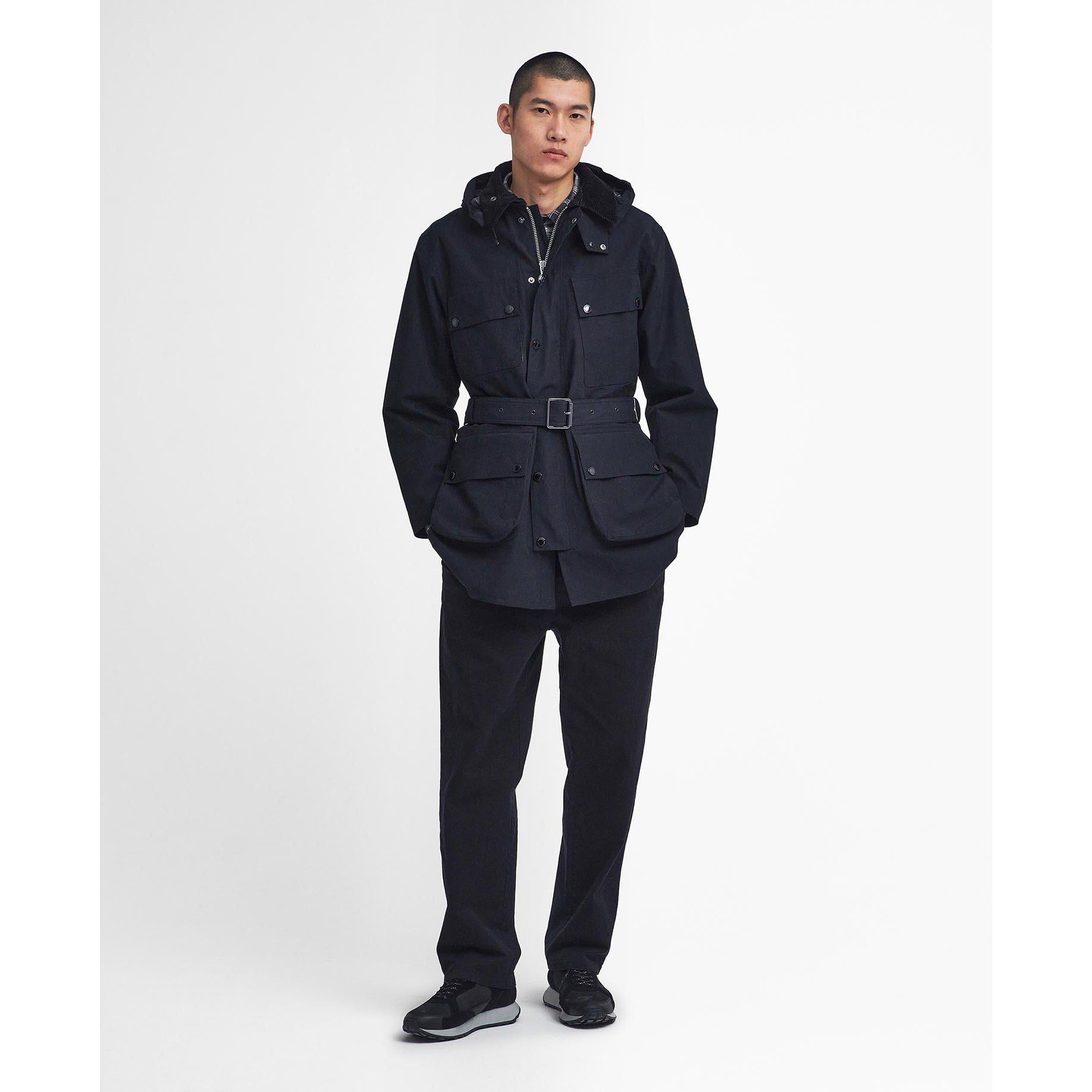 Black BK11 - Barbour International - Men's B.Intl Bardon Waterproof Rain Anorak - 3