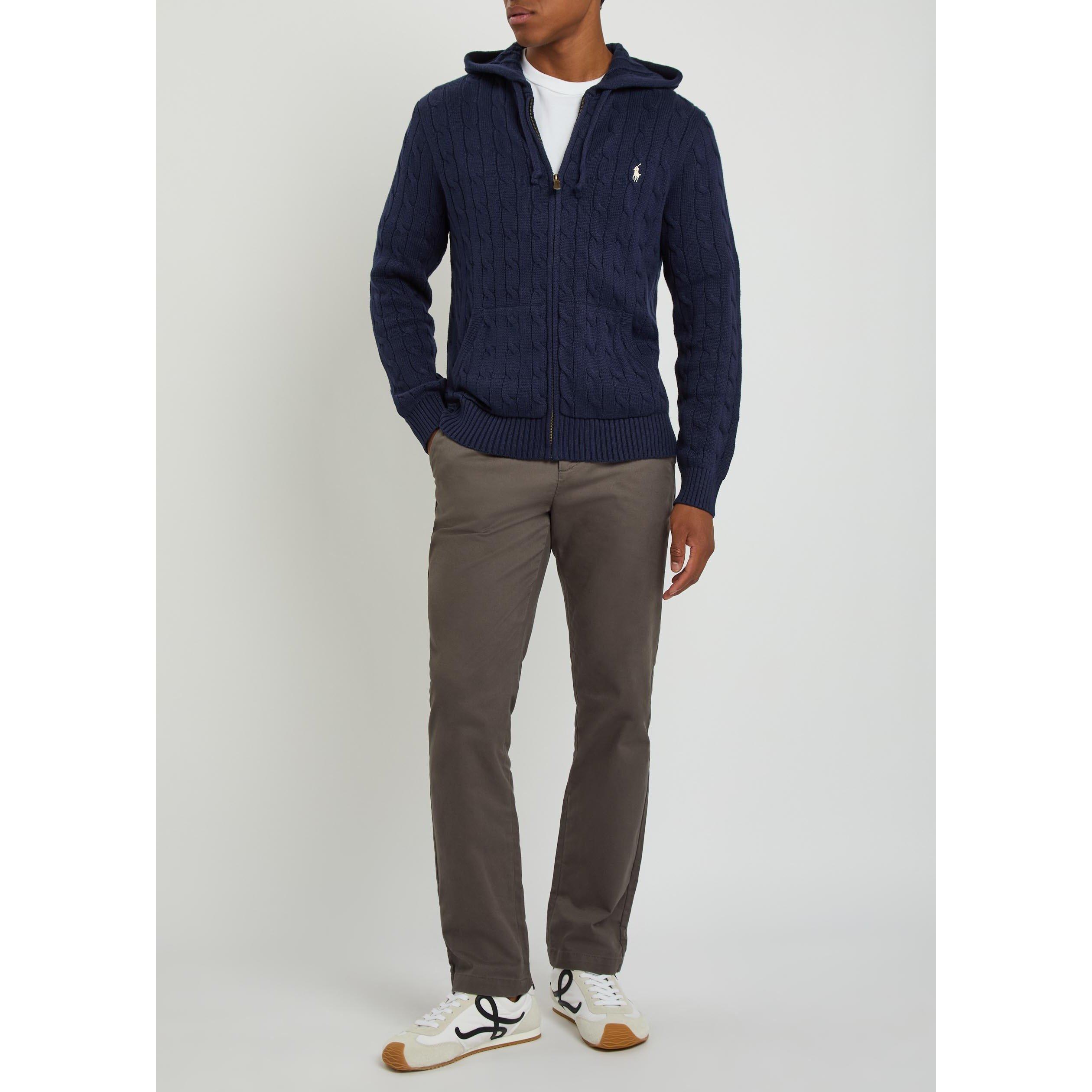 NAVY - Polo Ralph Lauren - PRL LS FULL ZIP SWEATER - 5