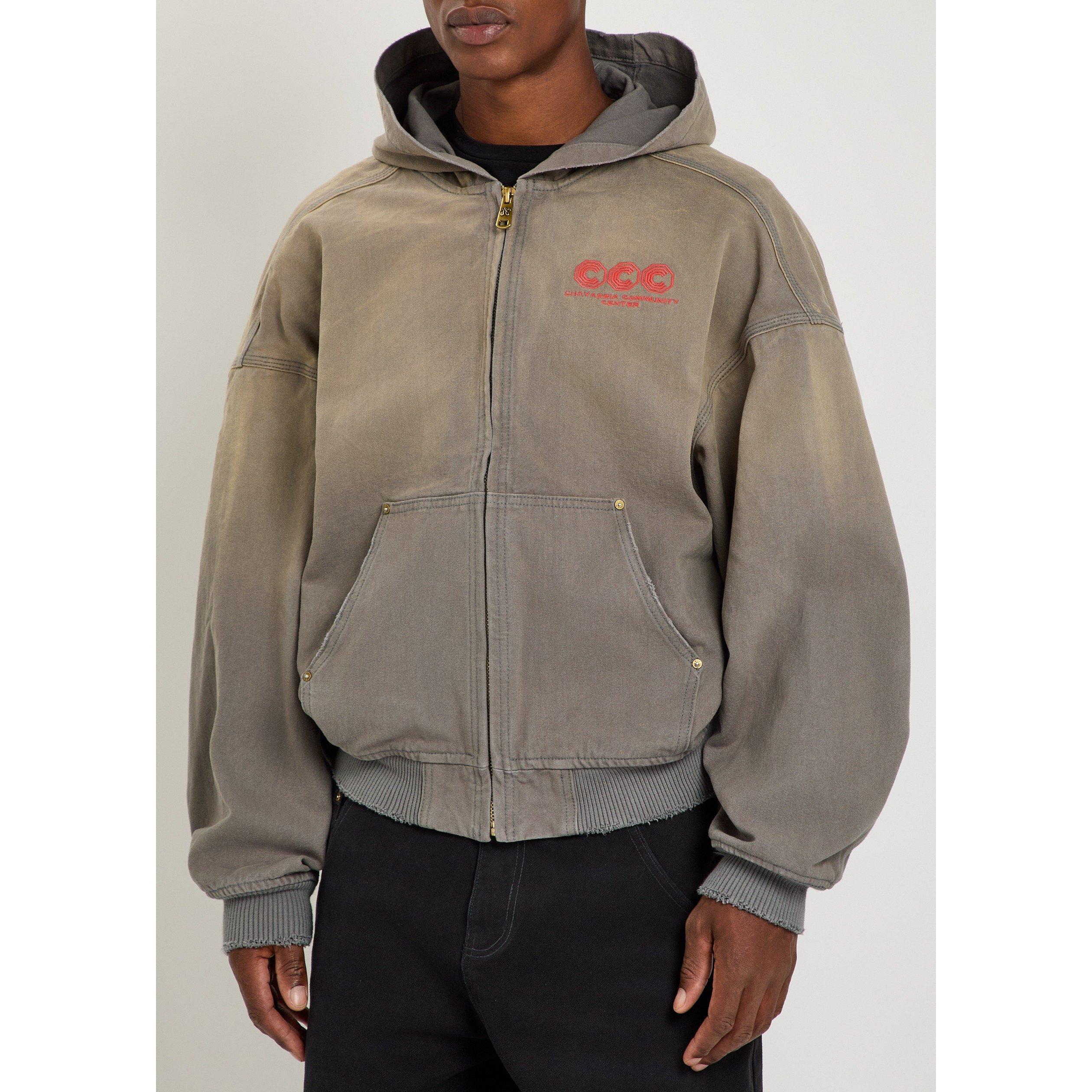 GREY - Willy Chavarria - WC JUGGERNAUT WORKWEAR HOODIE - 2