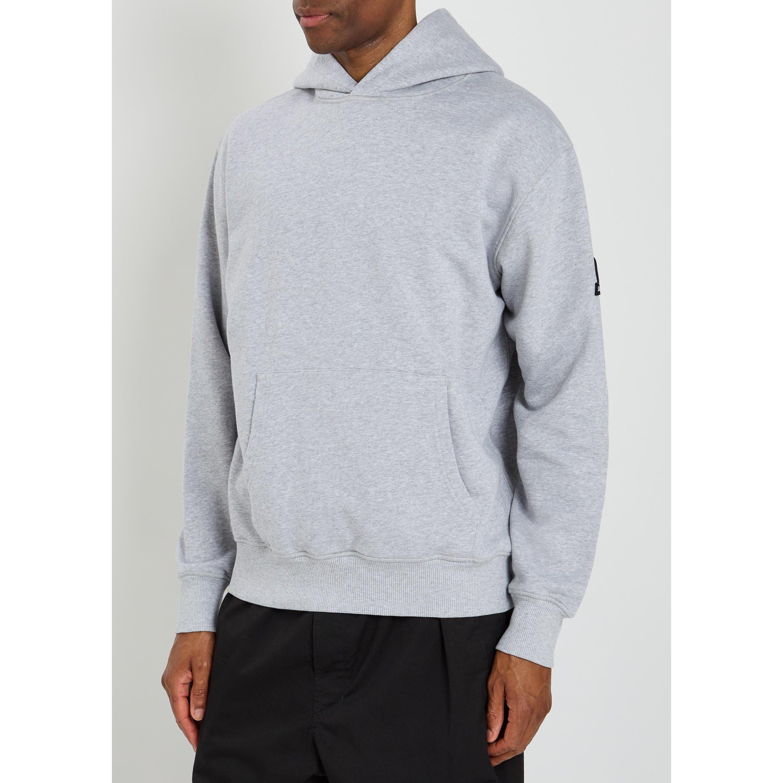 GREY - Sandbanks - Men's SB Badge Logo Over the Head Cotton Hoodie - 2