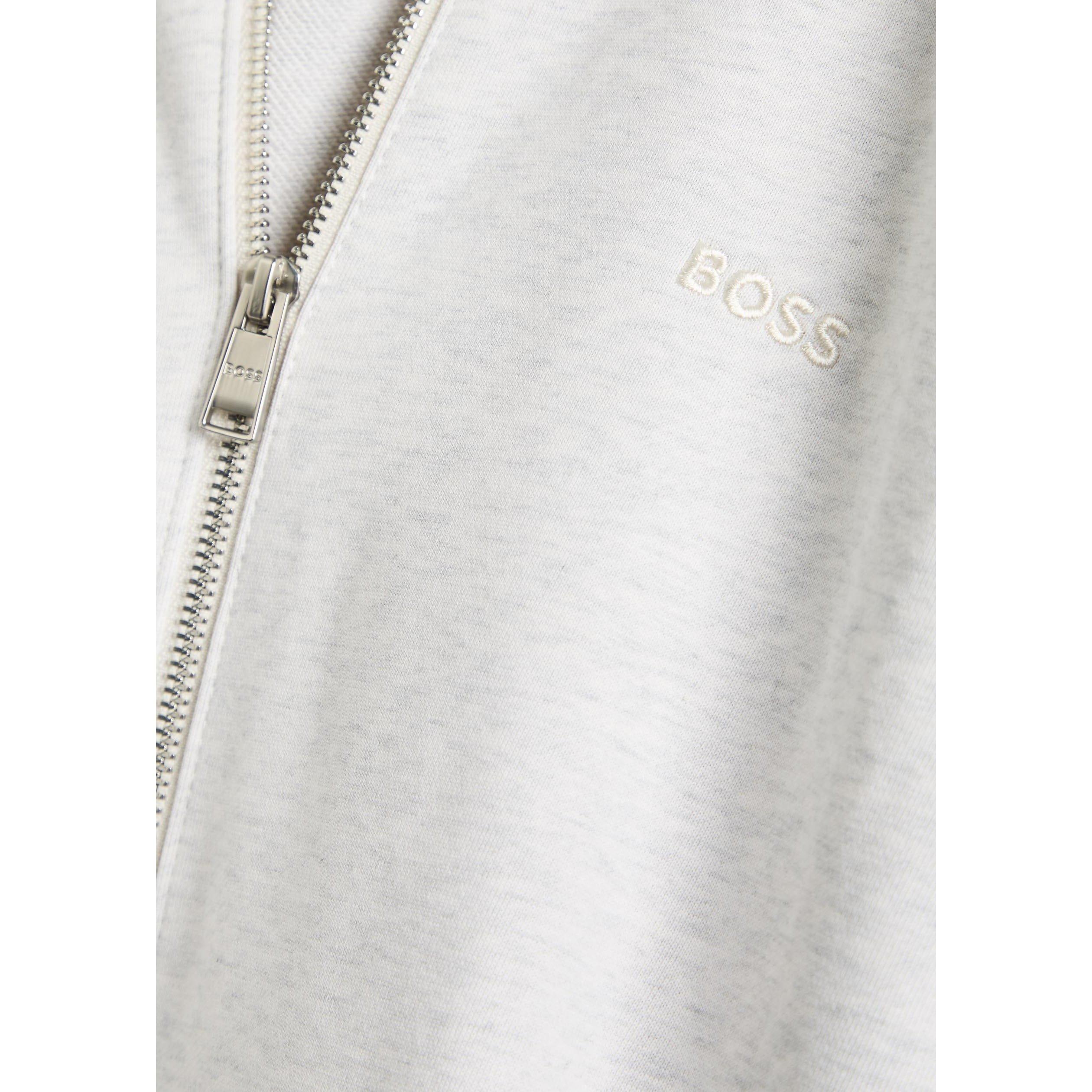ECRU - Boss - Men's Spence Cotton Zip Hoodie - 4
