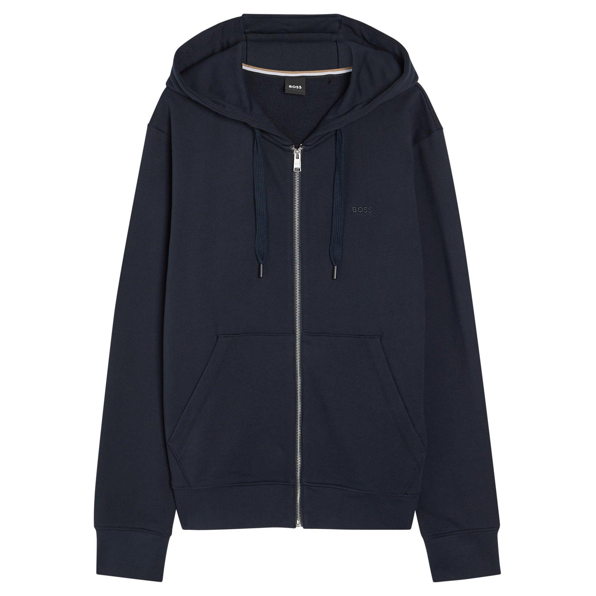 DARK BLUE - Boss - HB SPENCE ZIP HOODY