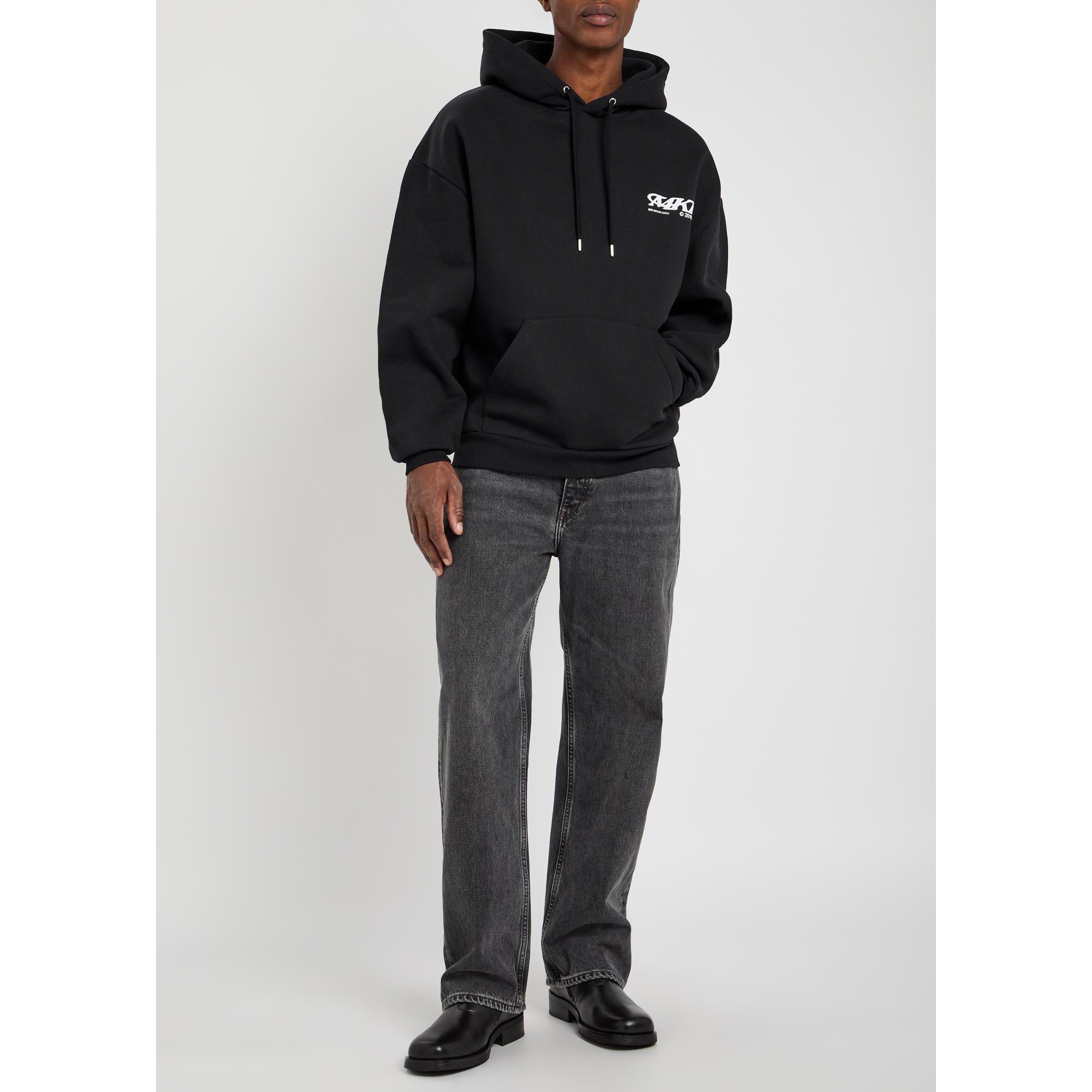 BLACK - MKI MIYUKI ZOKU - Men's Stack Over the Head Cotton Hoodie - 5