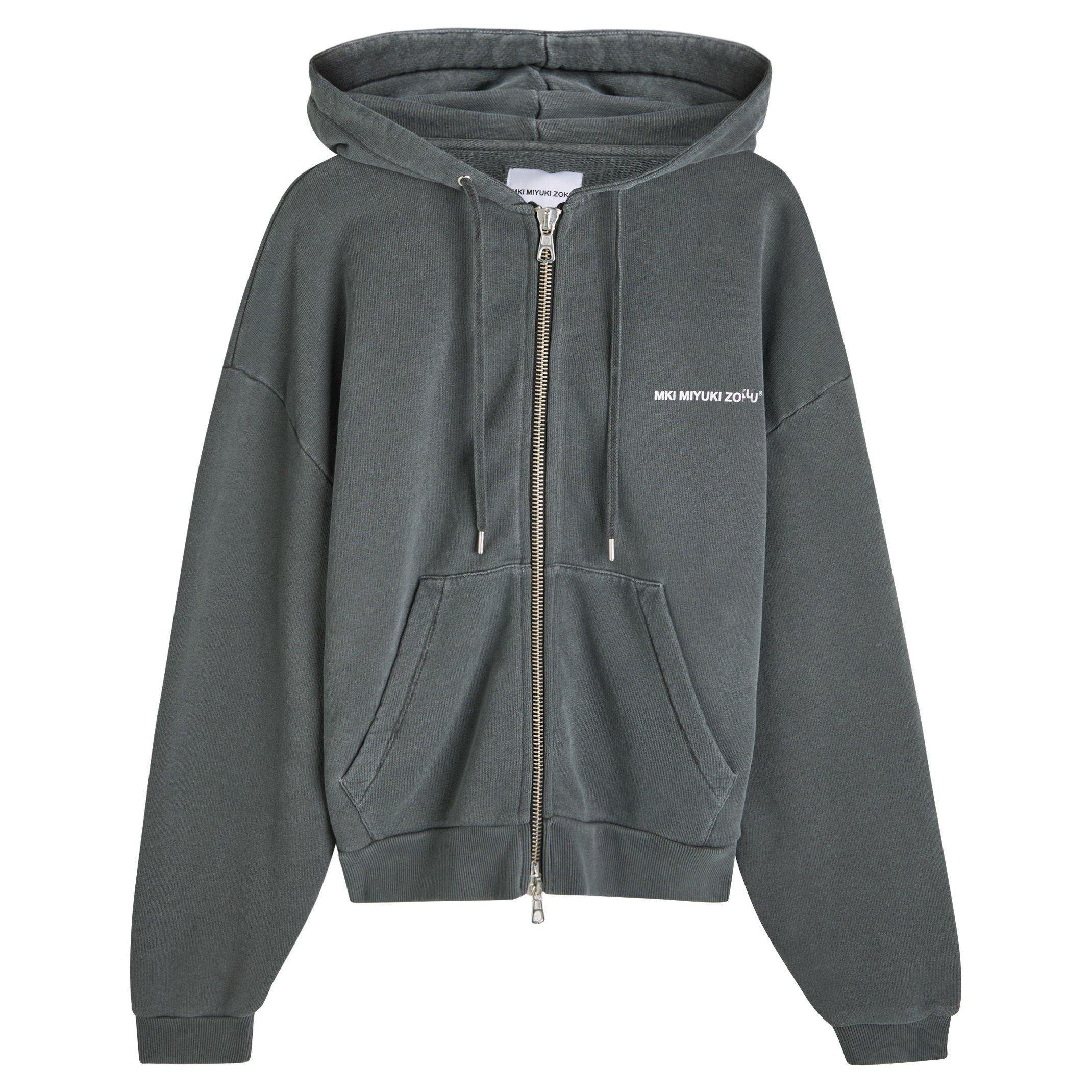 BLACK OTHER - MKI MIYUKI ZOKU - MKI UNIFORM ZIP HOODIE