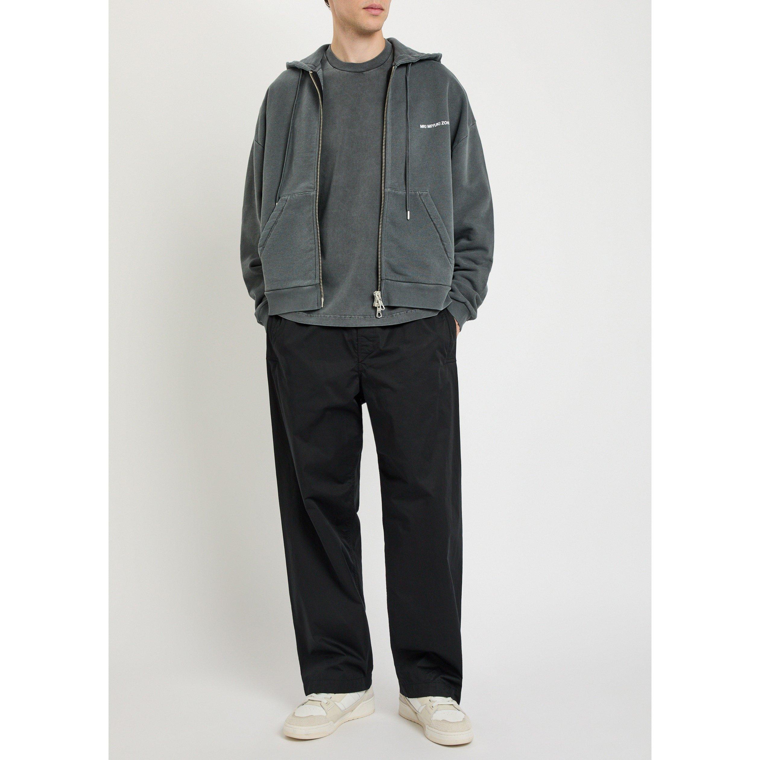 BLACK OTHER - MKI MIYUKI ZOKU - Men's UNIFORM Cotton Zip Hoodie - 5