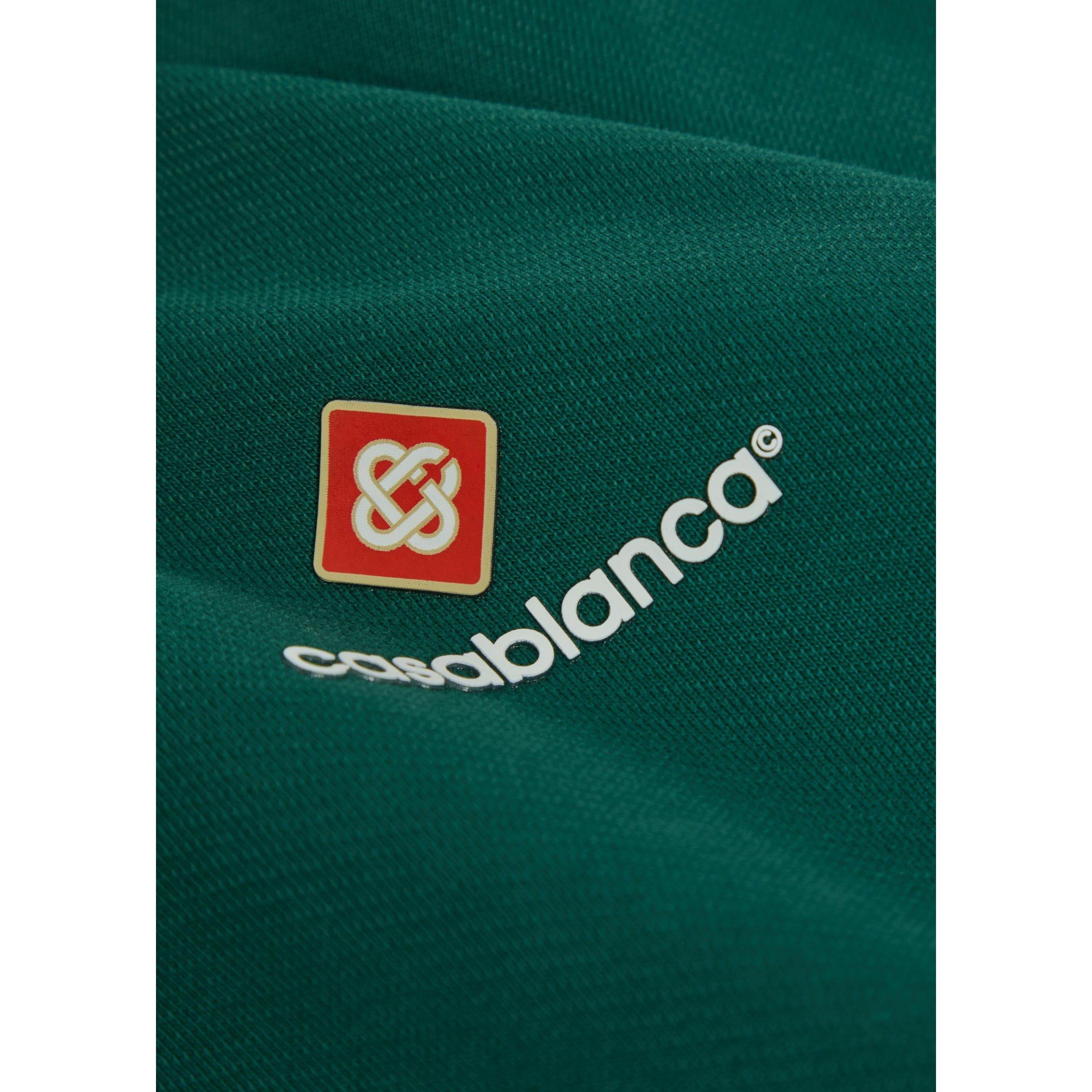 GREEN - Casablanca - CASA CLASSIC ZIP UP HOODIE - 4