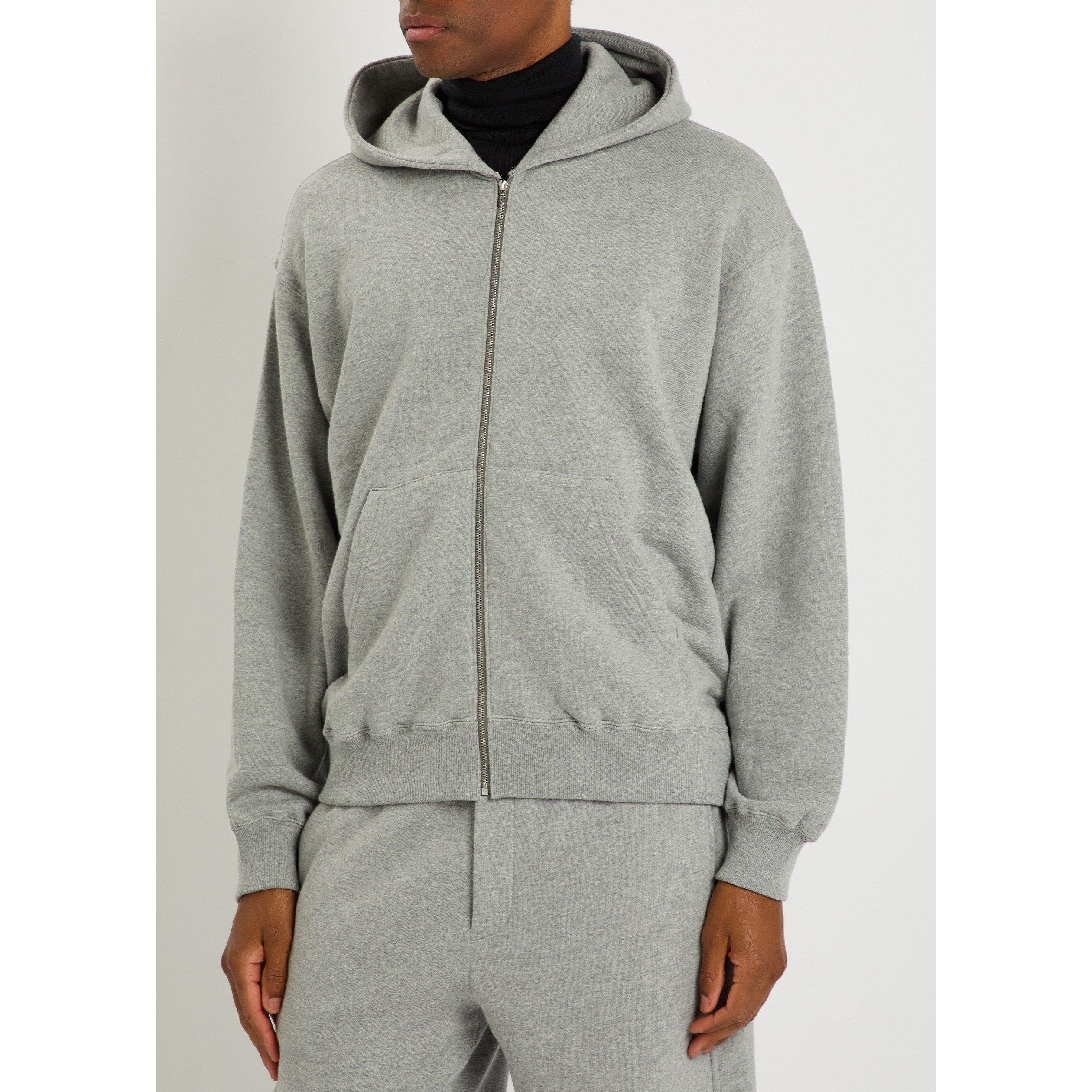 GREY - SSSTEIN - SSSTEIN LOOPWHEEL COTTON SWEAT - 2