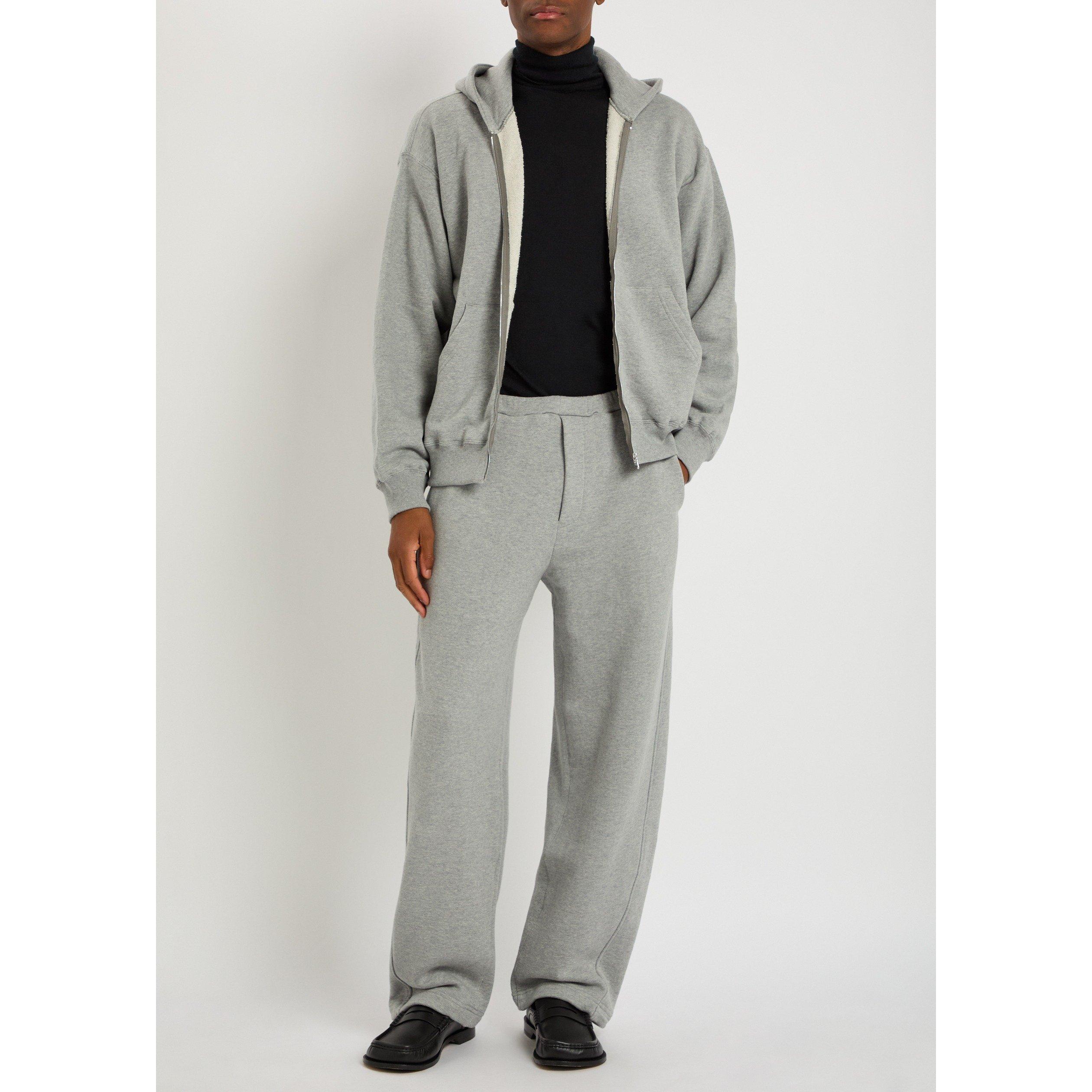 GREY - SSSTEIN - SSSTEIN LOOPWHEEL COTTON SWEAT - 5