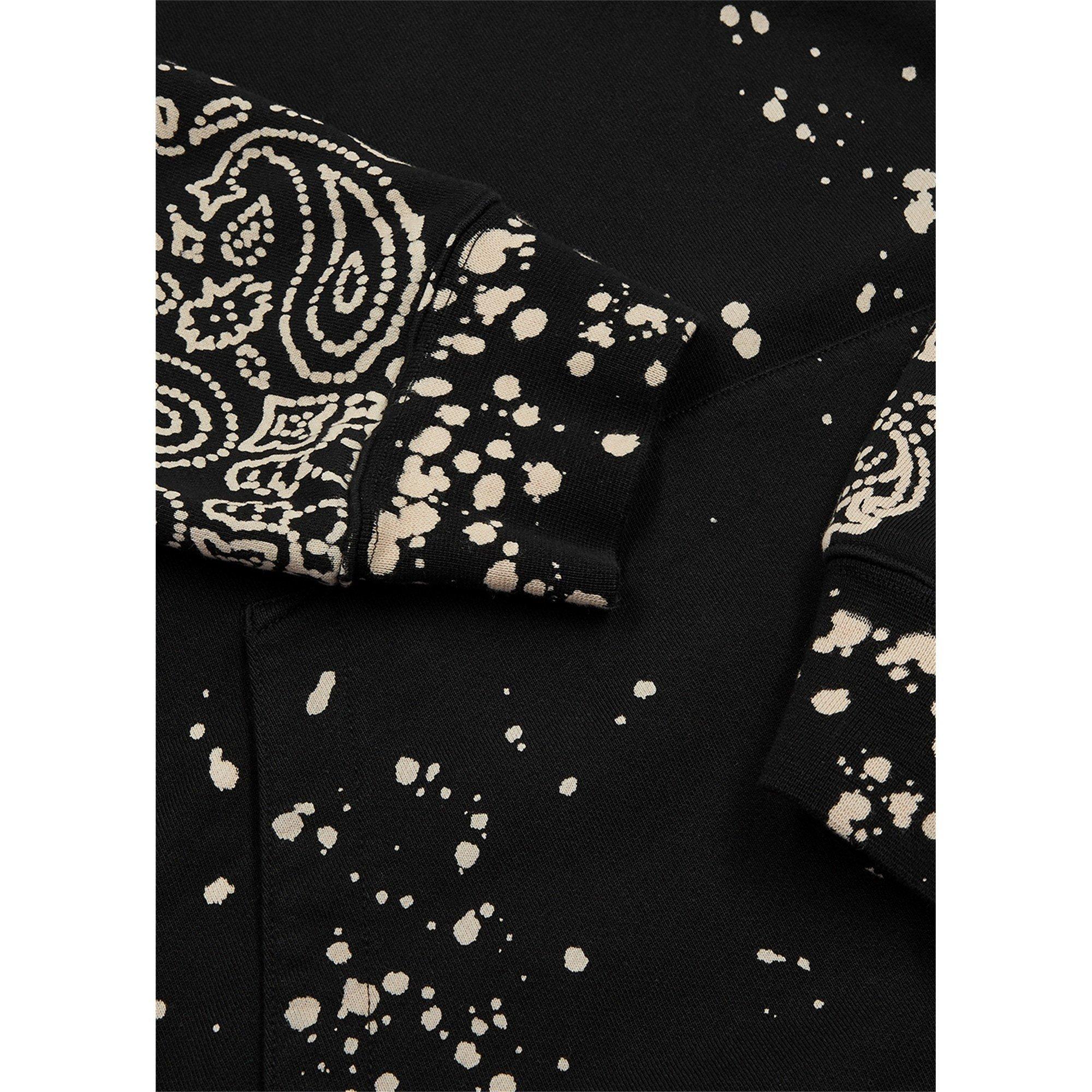 BLACK AND OTHER - Amiri - AMR BLEACD BANDANA HODIE - 4