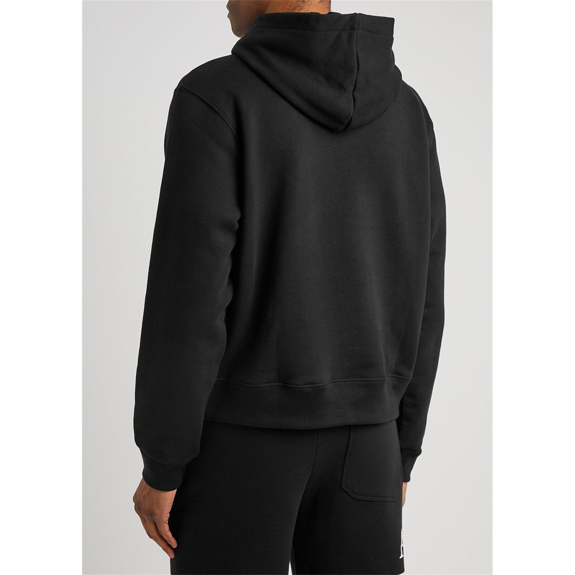 BLACK AND WHITE - Amiri - AMR MA BAR LOGO HOODIE - 3