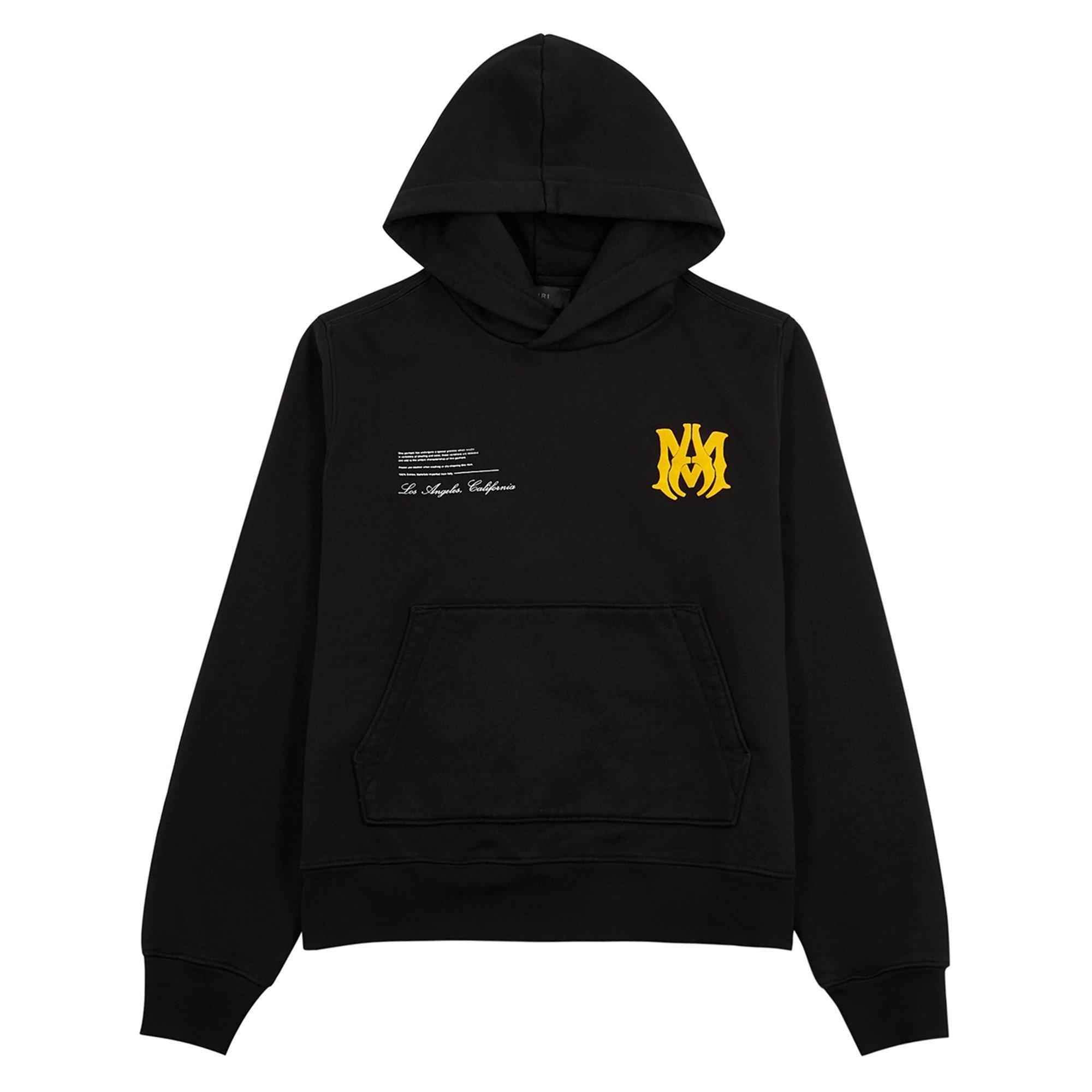 BLACK - Amiri - AMR MILIARY SPECS HOODIE - 1