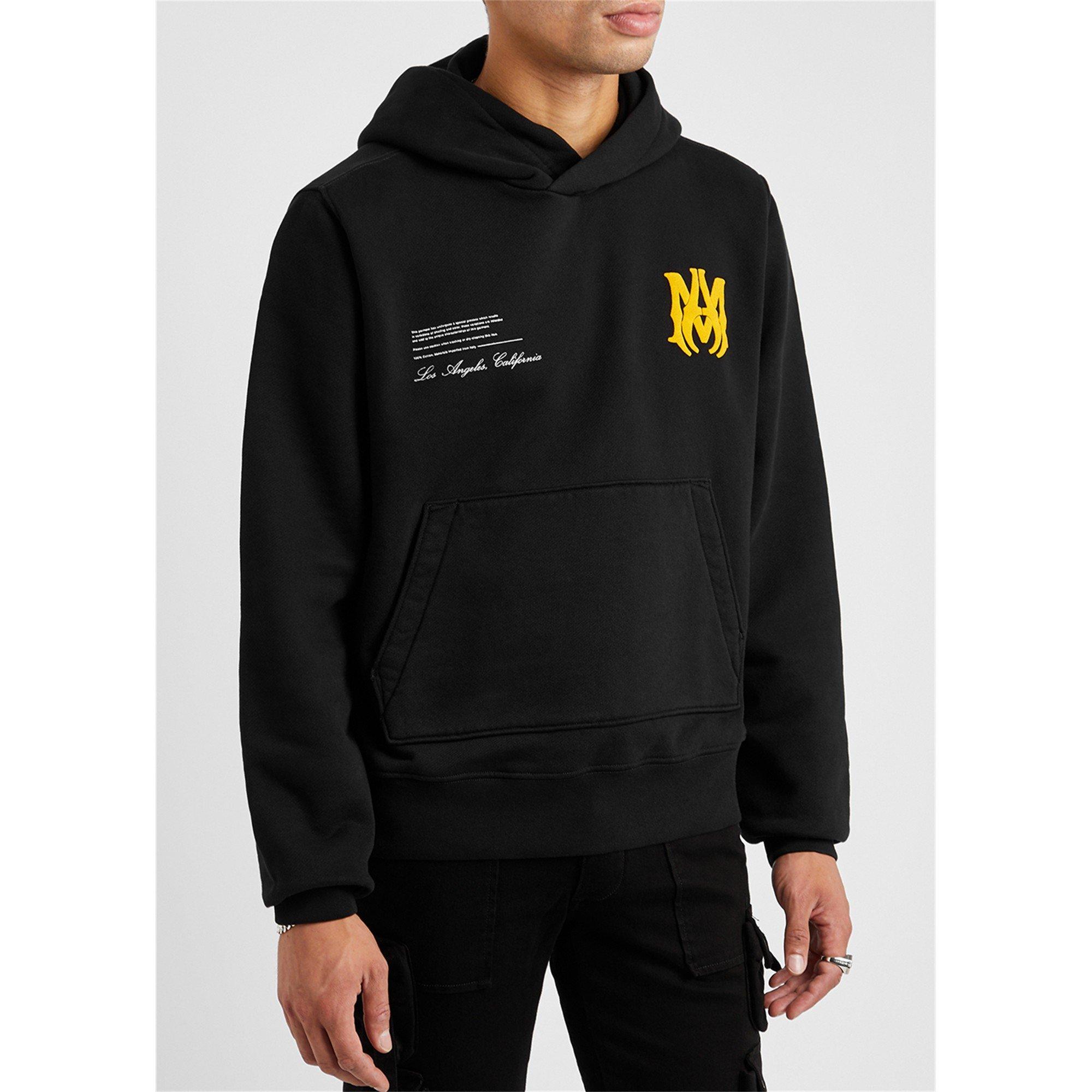 BLACK - Amiri - AMR MILIARY SPECS HOODIE - 2
