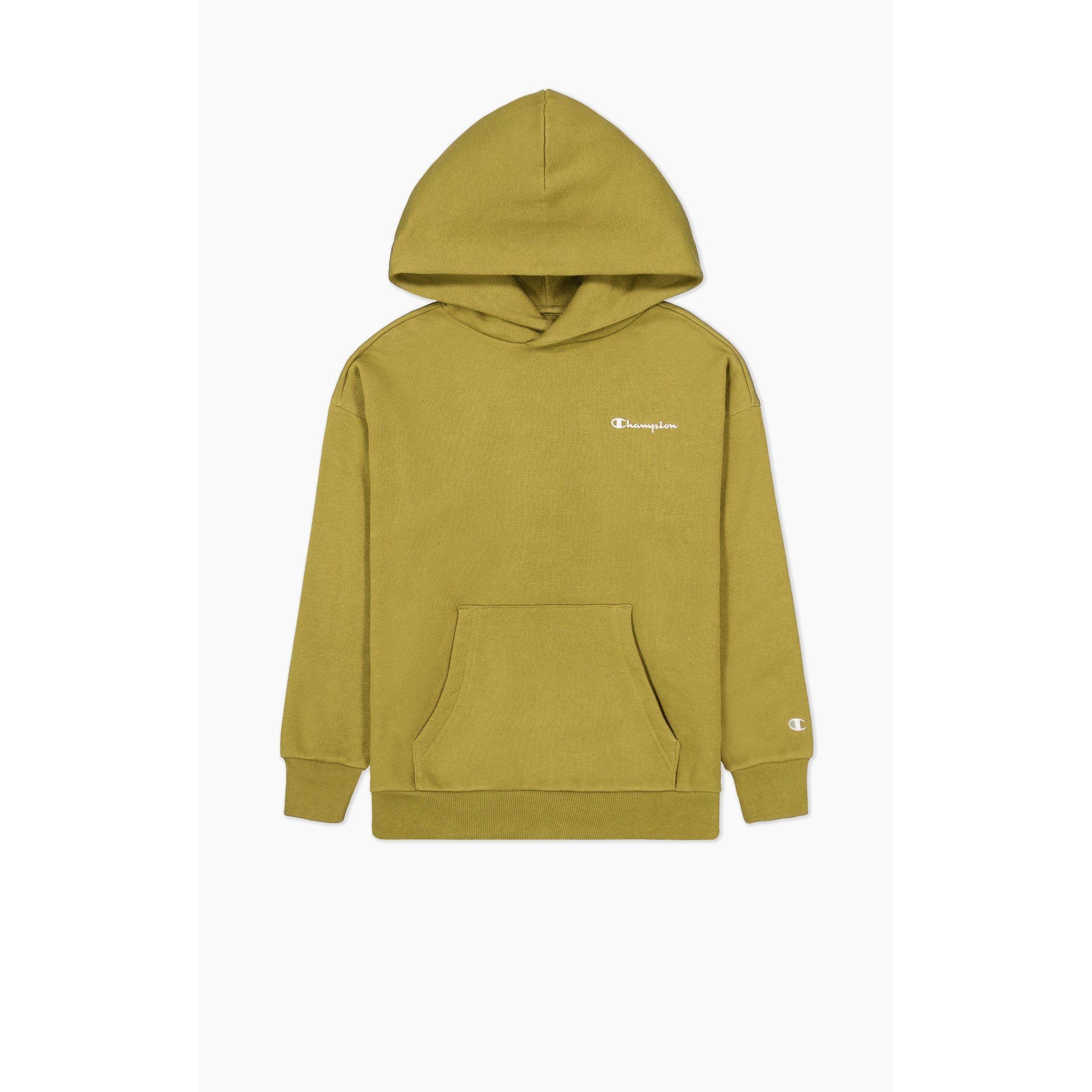 Verde - Champion - Champion Eco Fleece Over The Head Hoodie Junior Girls - 1