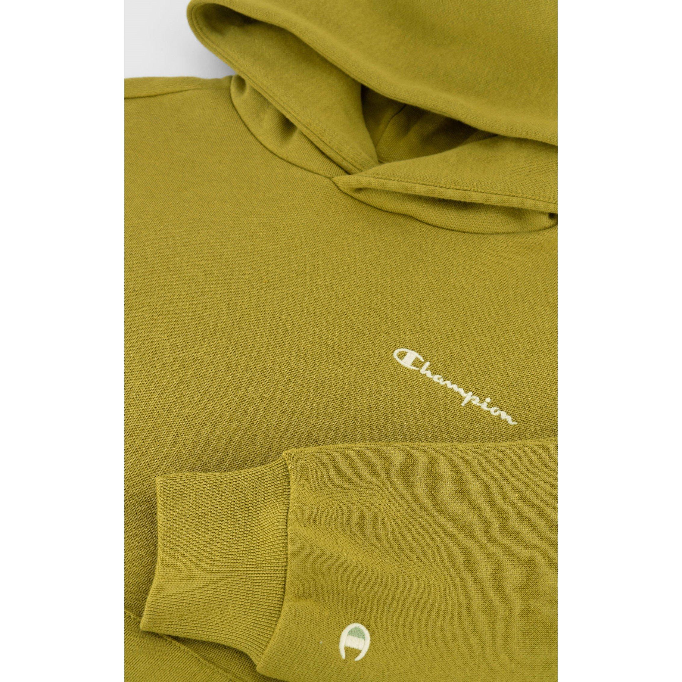 Verde - Champion - Champion Eco Fleece Over The Head Hoodie Junior Girls - 2
