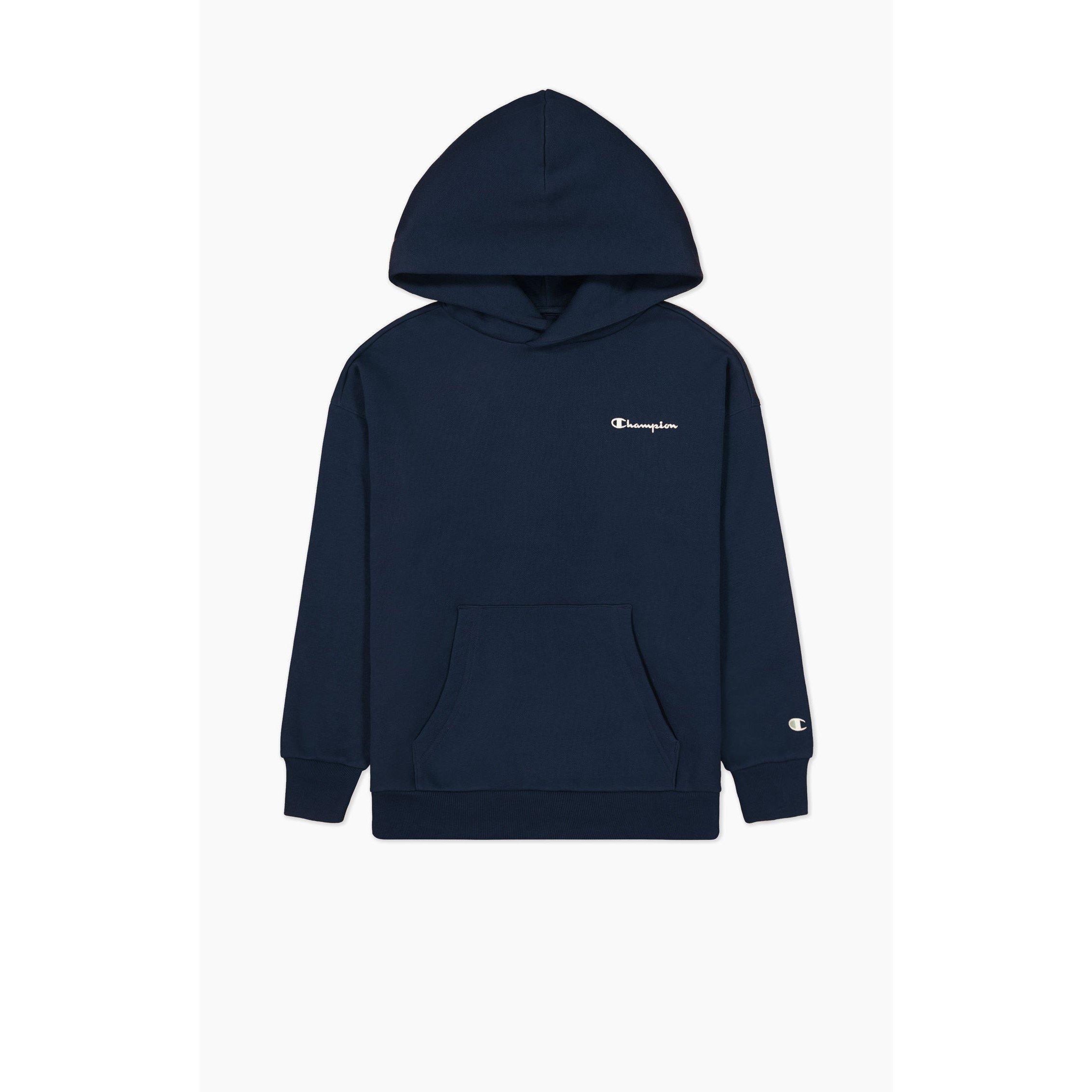 Champion Eco Fleece Over The Head Hoodie Junior Girls Sudaderas OTH Sports Direct