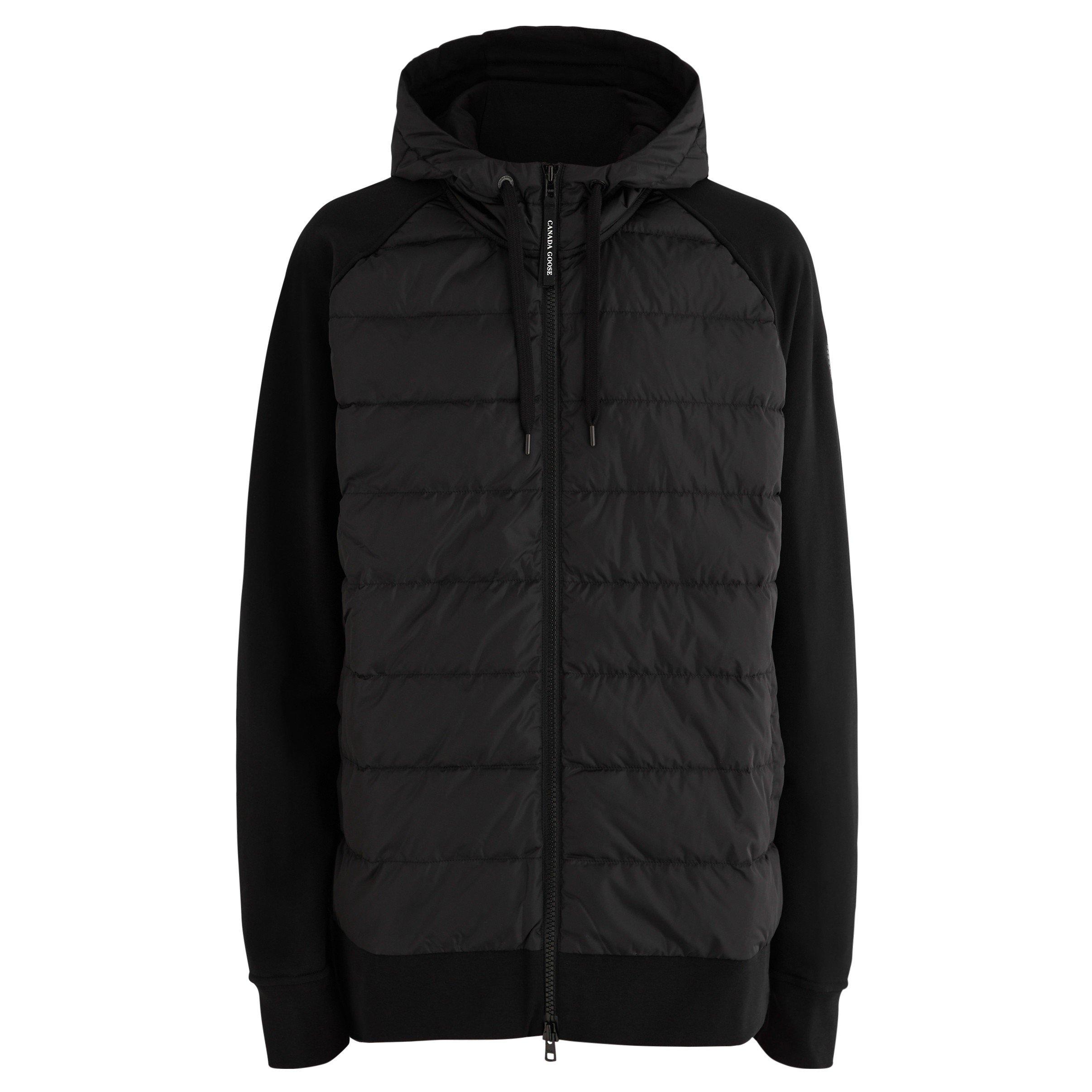 BLACK - Canada Goose - CG SWEAT ZIP THRU HDY09 - 1