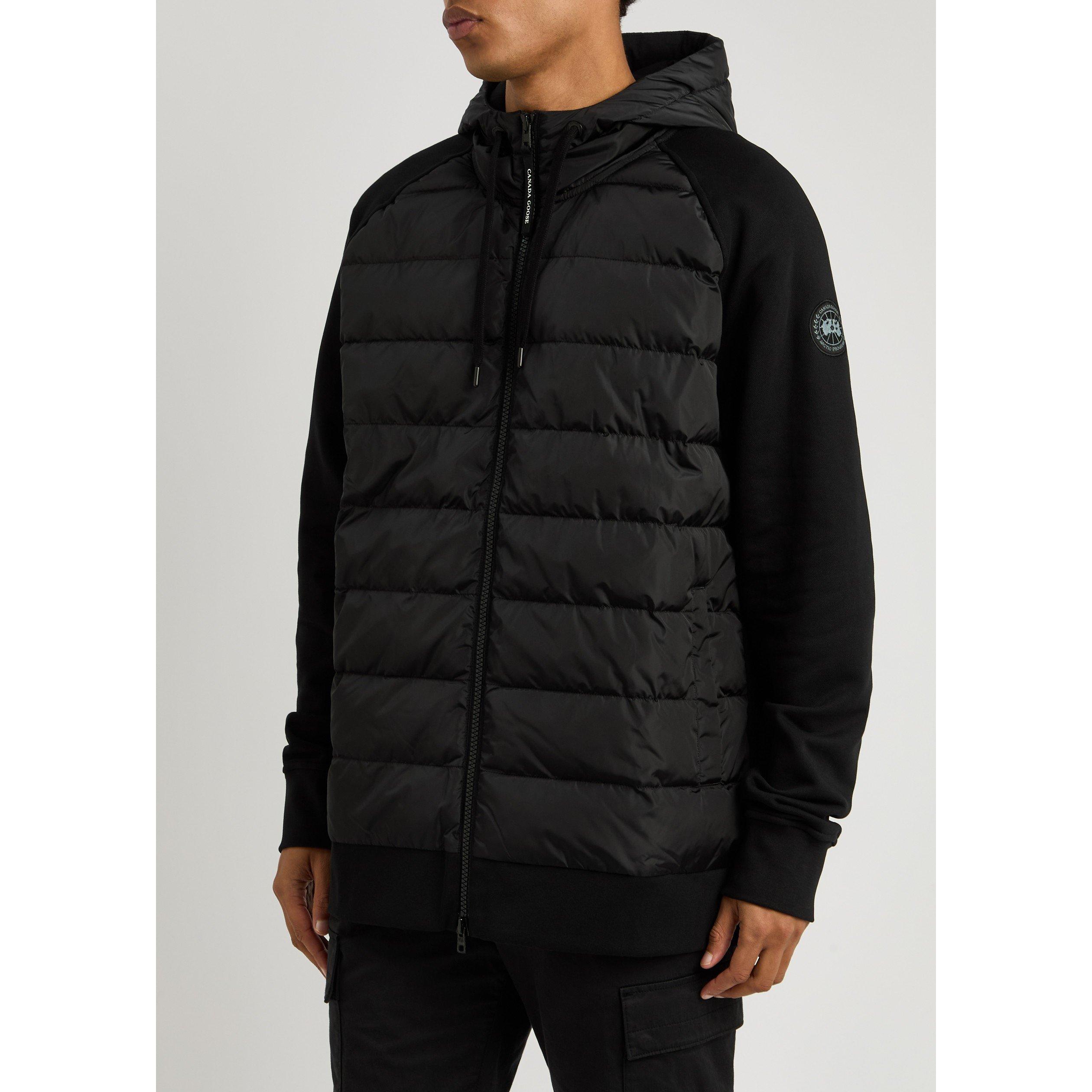 BLACK - Canada Goose - CG SWEAT ZIP THRU HDY09 - 2