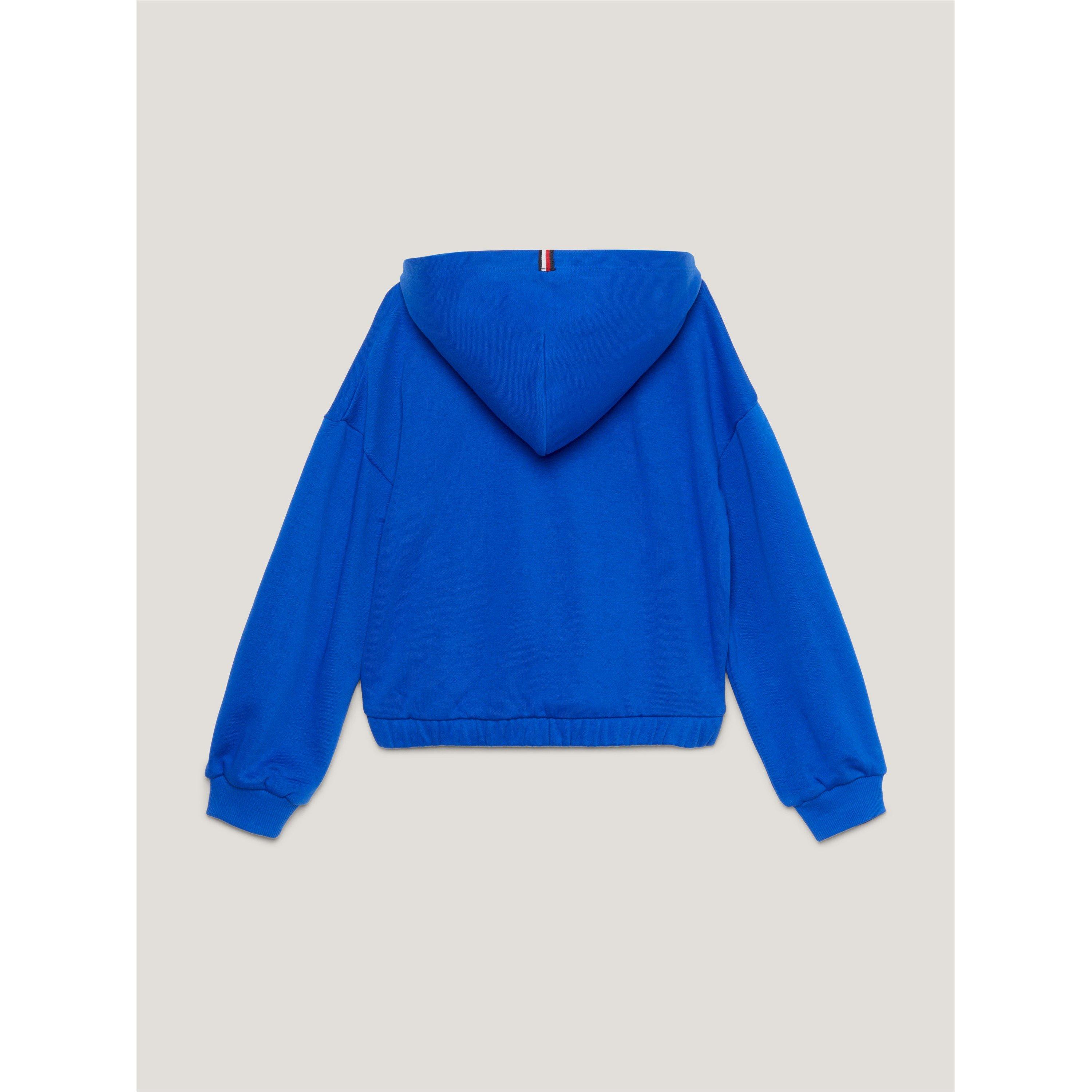 Ultra Blu - Tommy Hilfiger - Script Logo Hoodie Juniors - 3