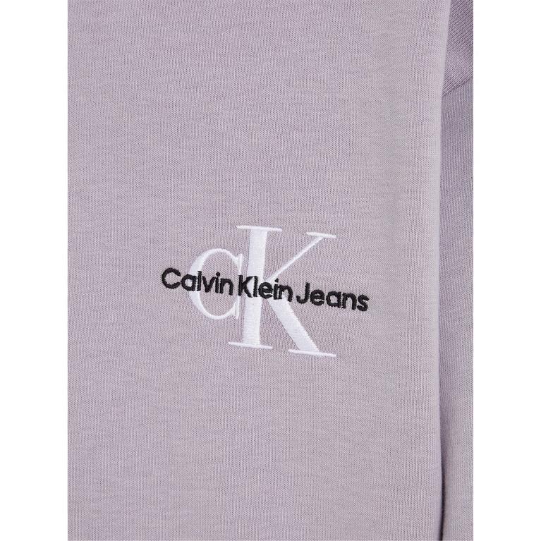 Lilac PC1 - Calvin Klein Jeans - Monogram Off Placed Hoodie - 5