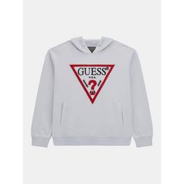 Guess Triangle Logo Hoodie Juniors