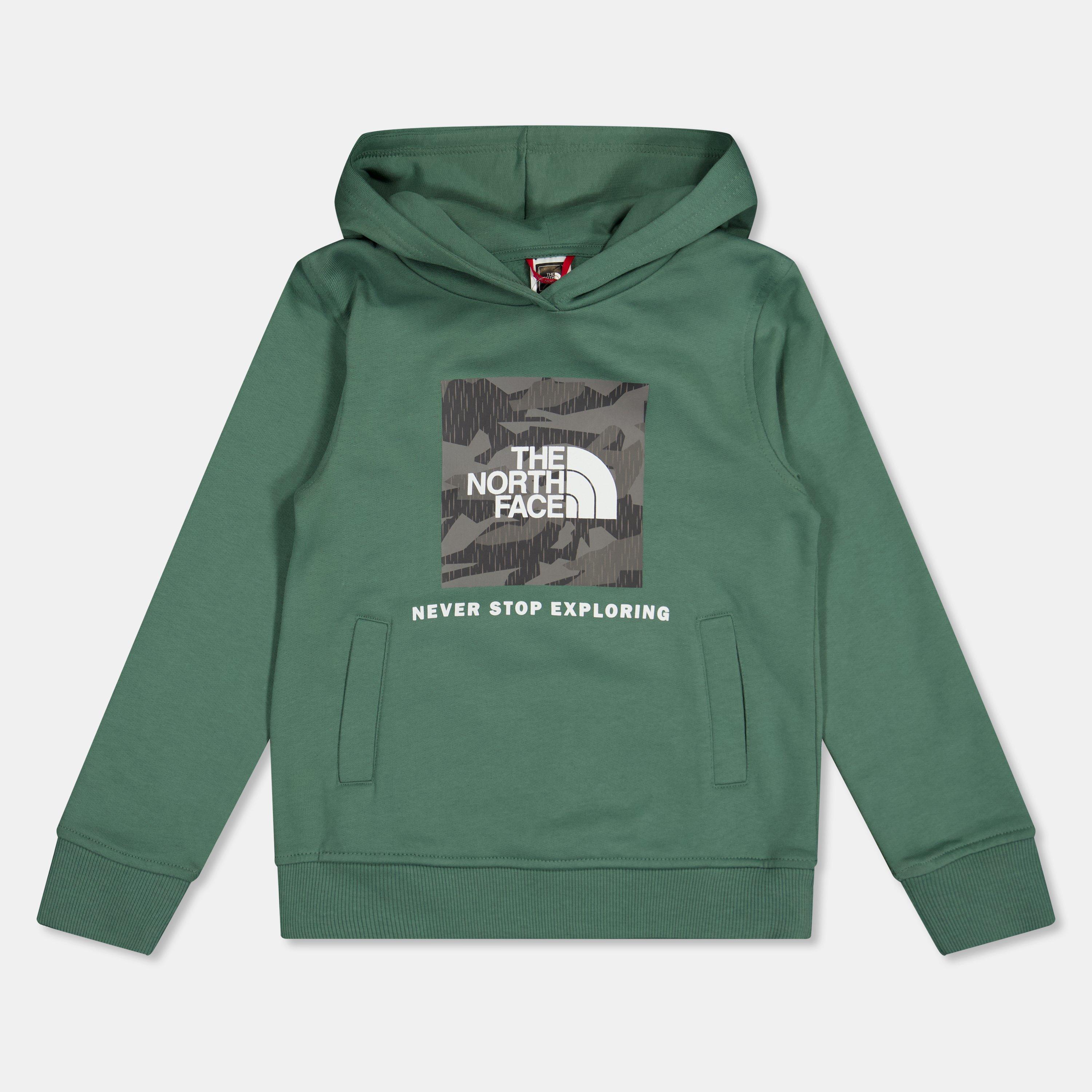 Grøn - The North Face - Redbox Hoodie Juniors - 1