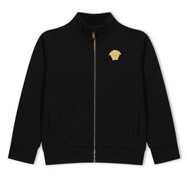 Versace Logo Zip Sweatshirt Juniors