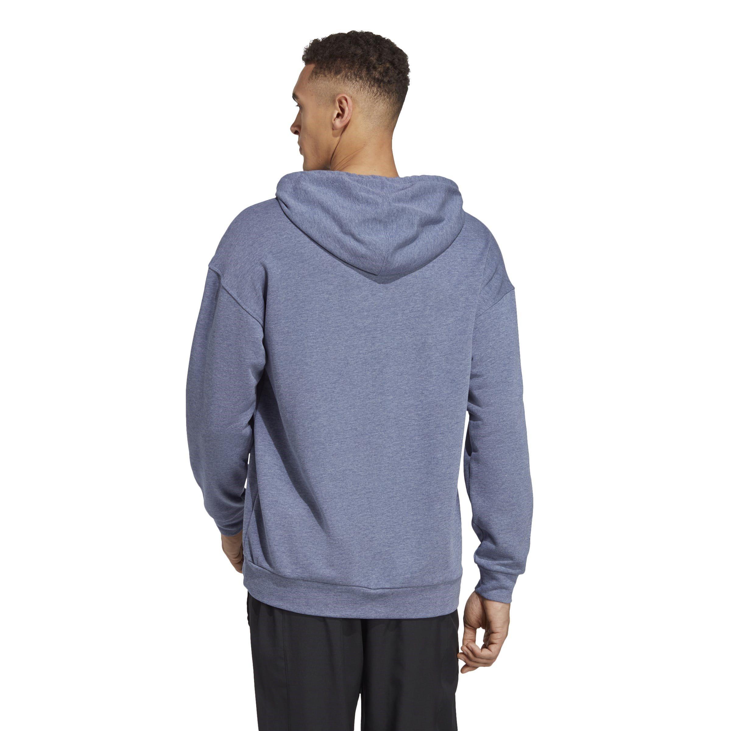Blue - adidas - Clubhouse Premium Classic Tennis Hoodie - 3
