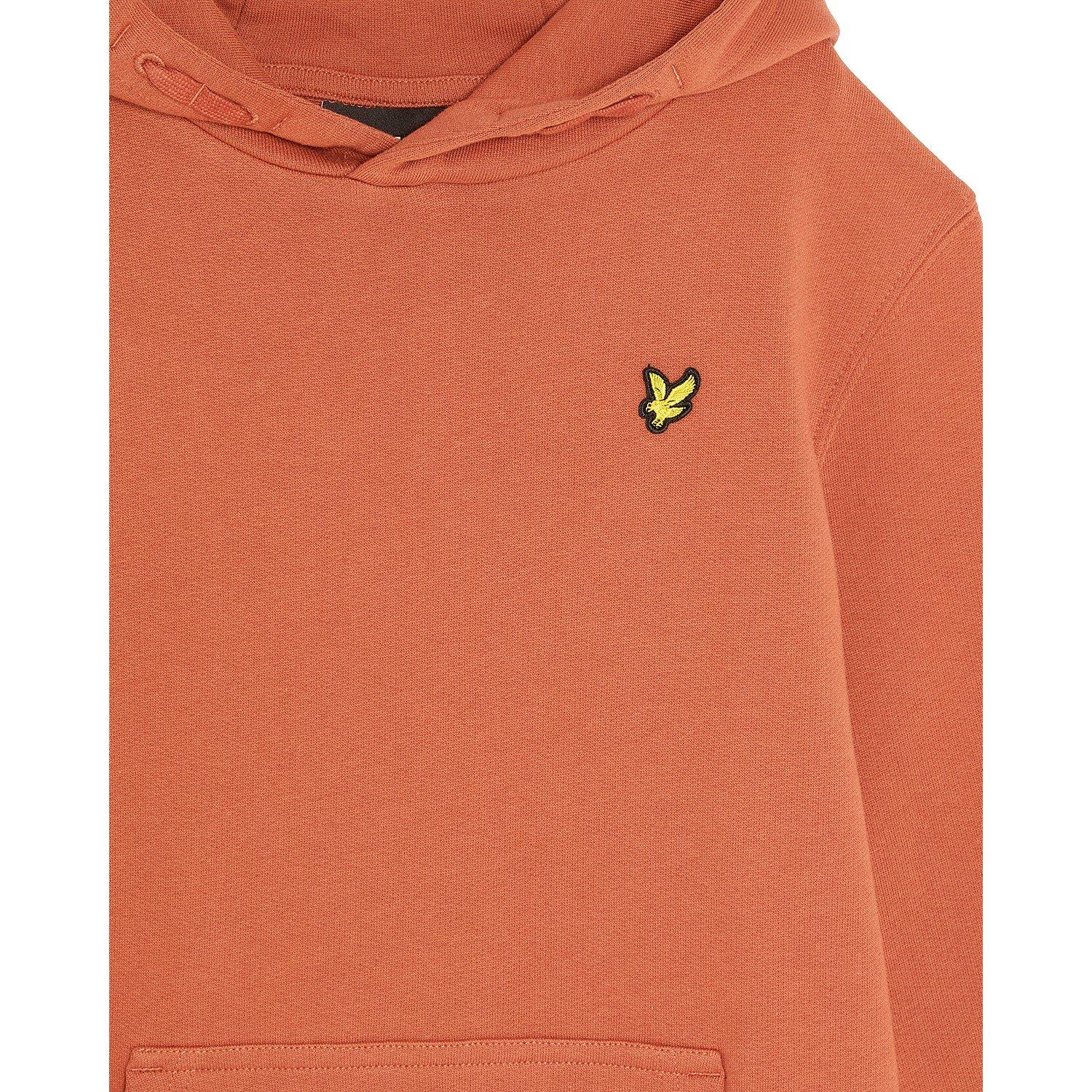 Lyle And Scott  Kids Classic Hoodie Juniors - Brick - 15-16 Yrs