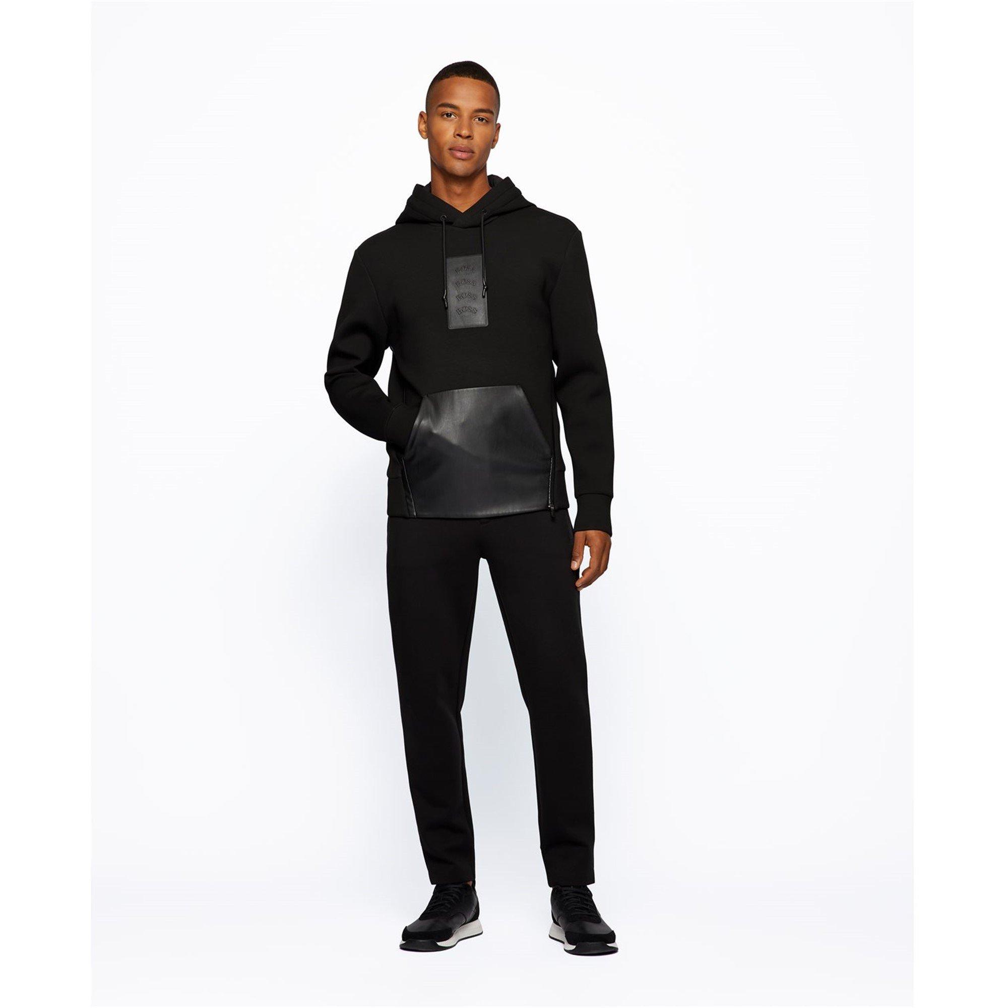 Black - Boss - Men's Halboa AJ Zip Hoodie - 5