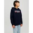moncler enfant embroidered cotton hoodie