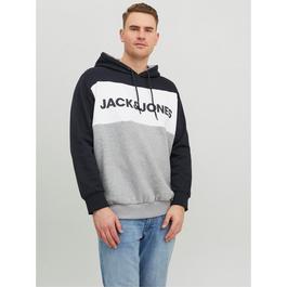 Jack and Jones Jack Block Logo Hoodie
