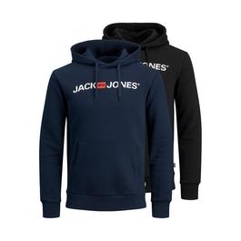 clothing office-accessories robes eyewear men belts Jack Corp Logo 2 Pack Hoodie Mens