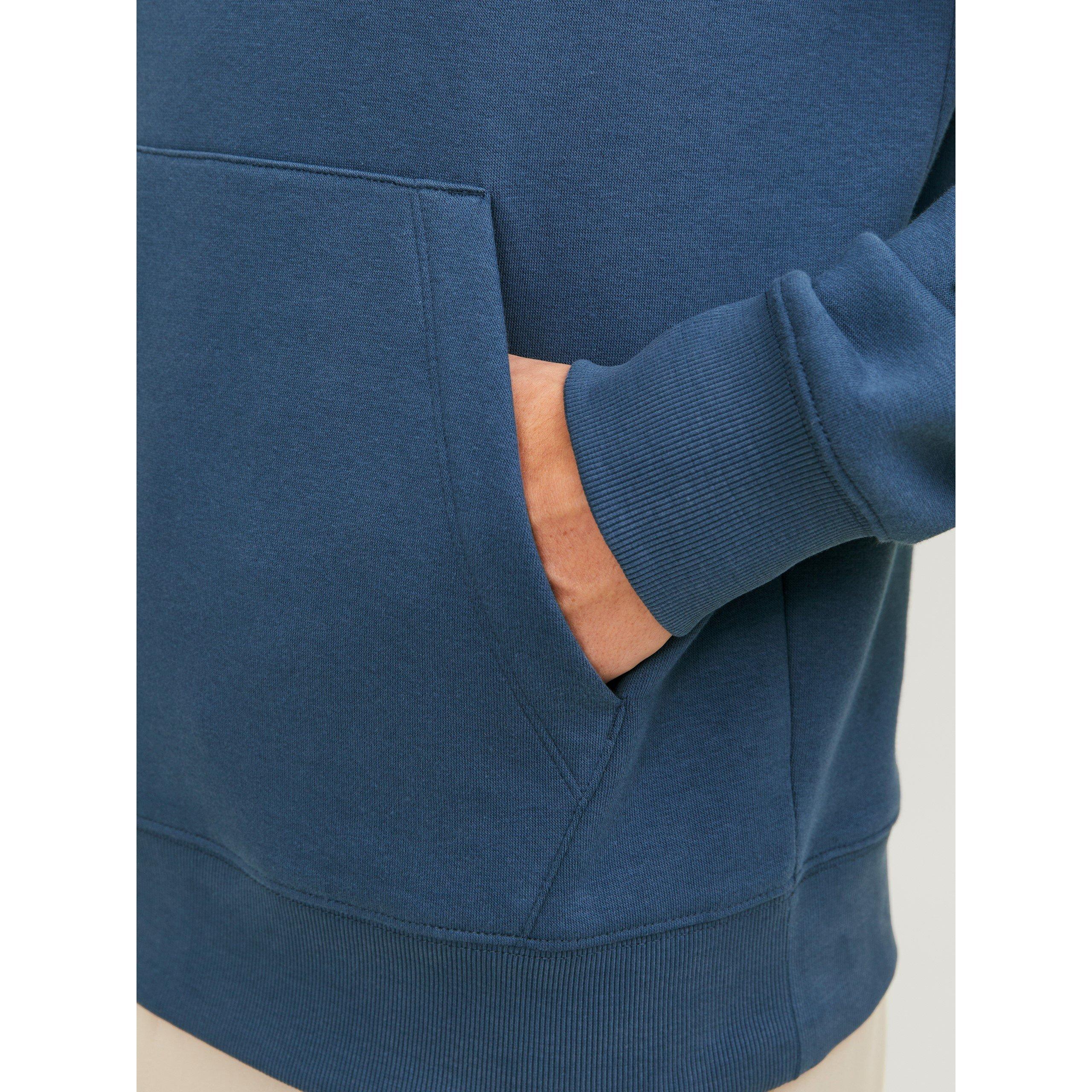 Azul-ferrete - Jack and Jones - Star Basic Hoodie - 5