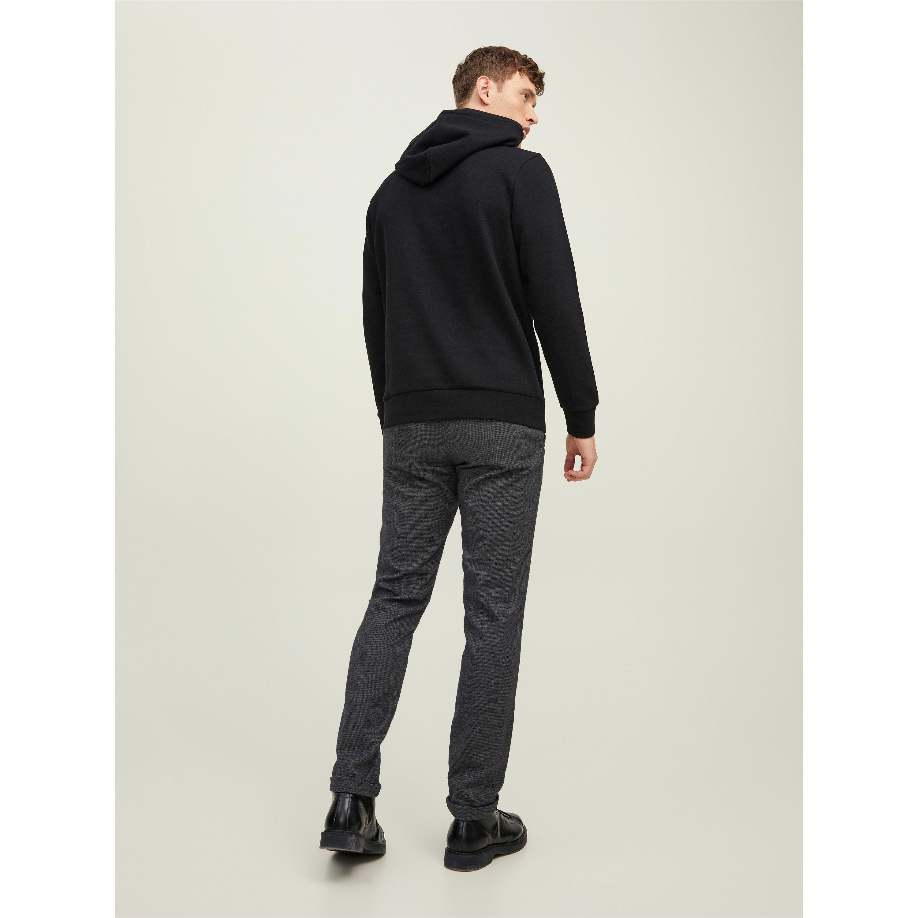 Black - Jack and Jones - Archie Logo Hoodie - 3