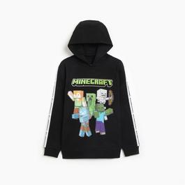 Character Minecraft Minecraft Boys Black Hoodie