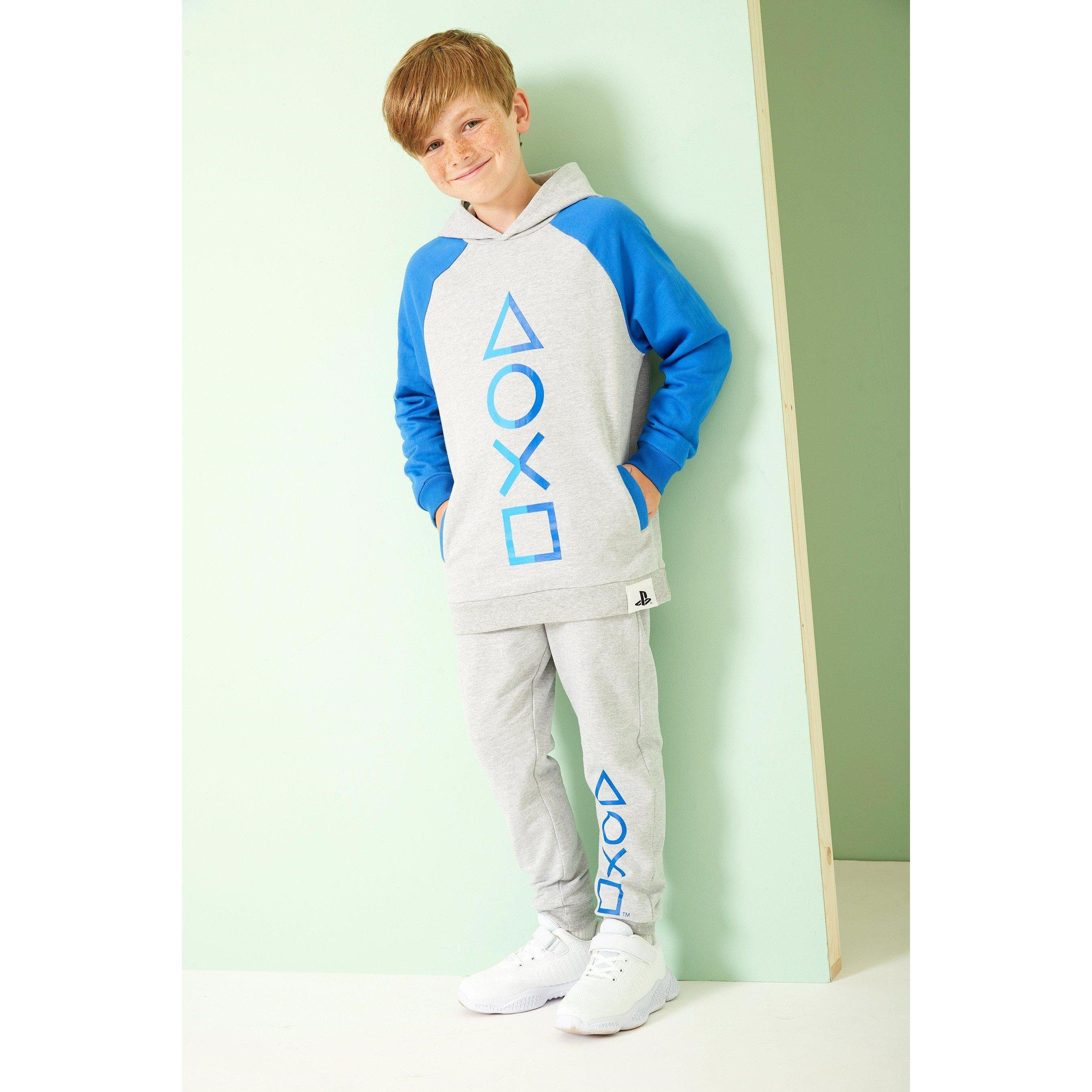 Playstation - Character - PlayStation PlayStation Boys Grey Hoodie - 3