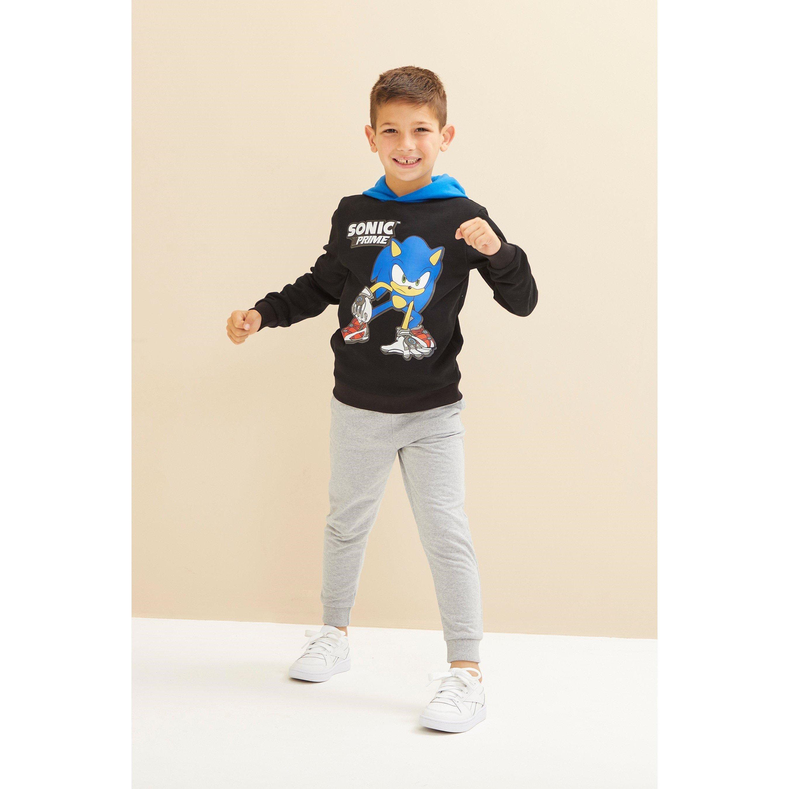 Sónico - Character - Sonic the Hedgehog SONIC NOVELTY HOODIE - 1