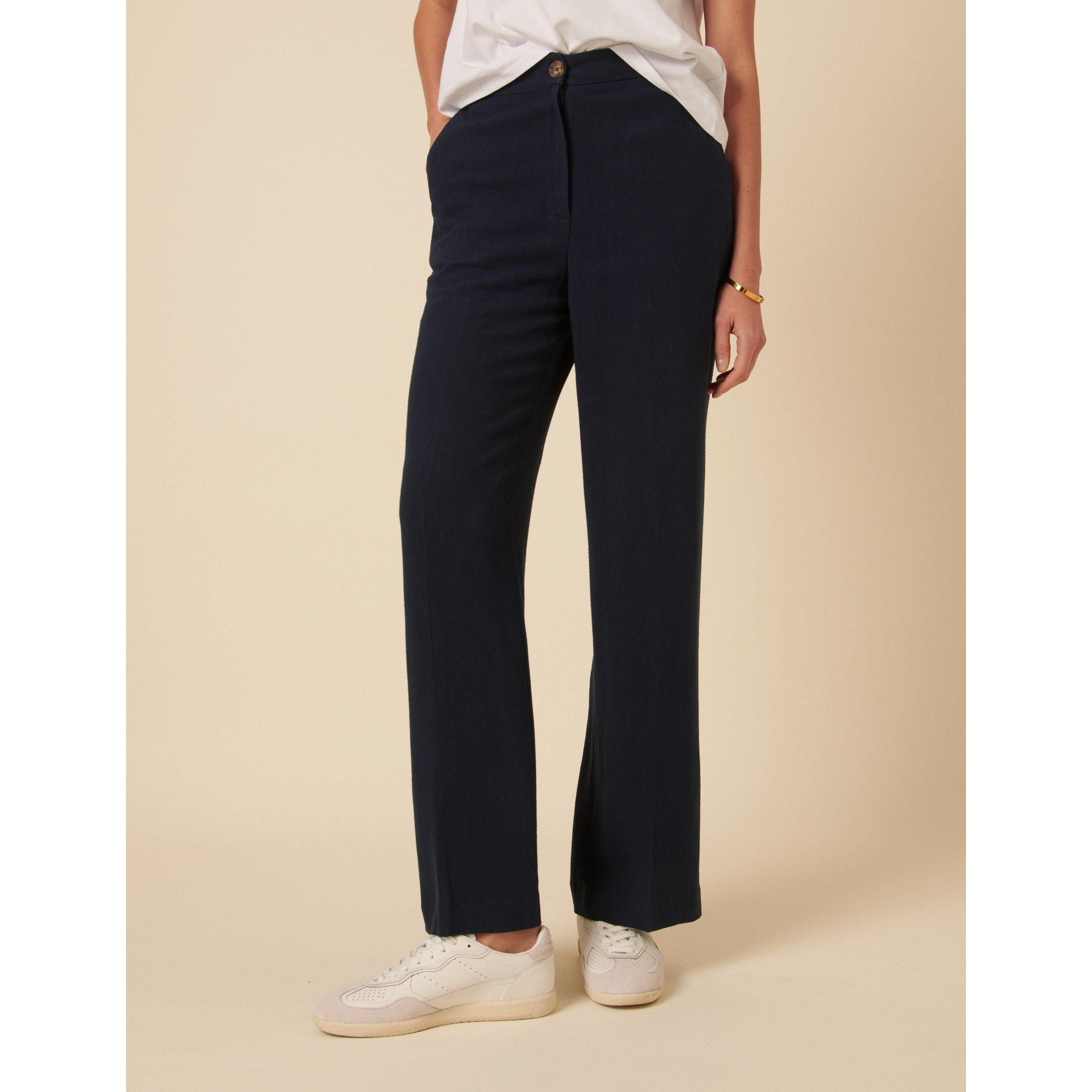 Blue - Nobodys Child - Women's Straight Leg Trouser - 1