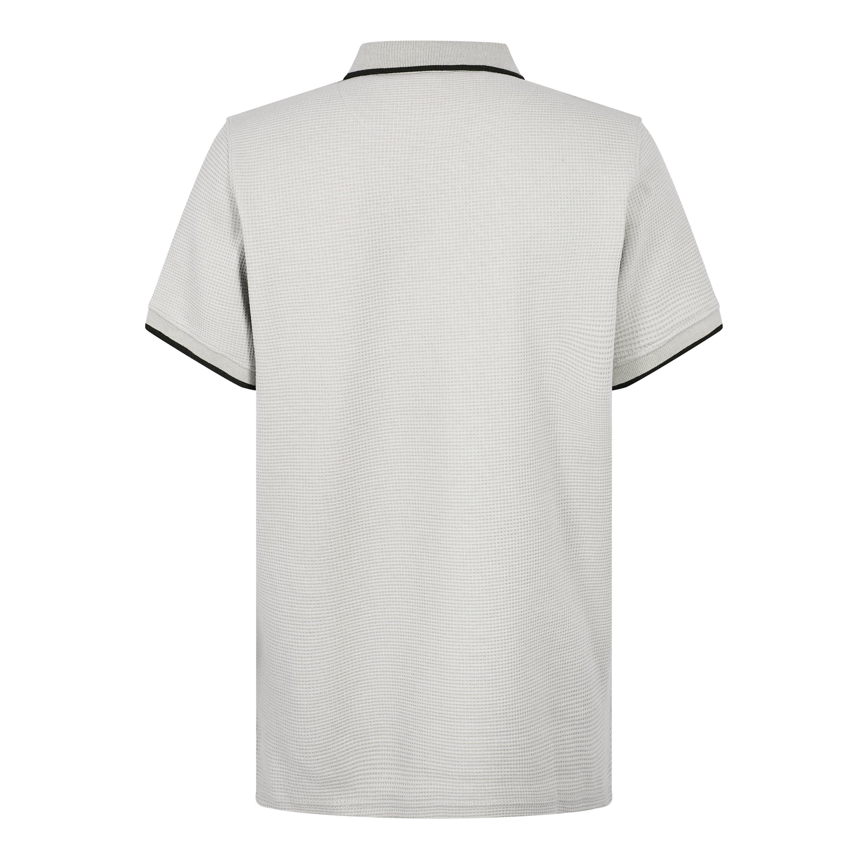 Clay - Firetrap - Waffle Short-Sleeve Polo Shirt - 2