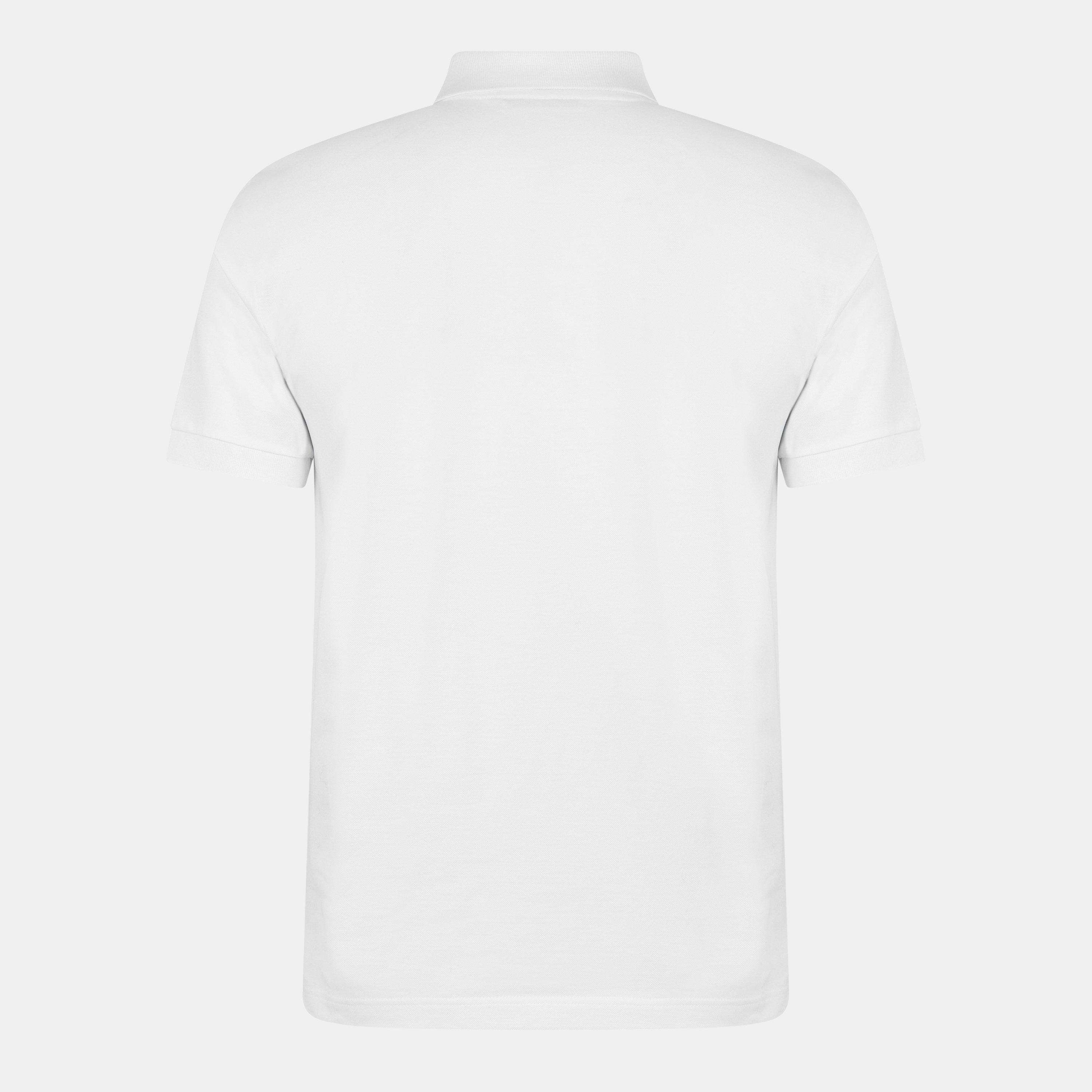 White - Prada - Logo Polo Shirt - 2