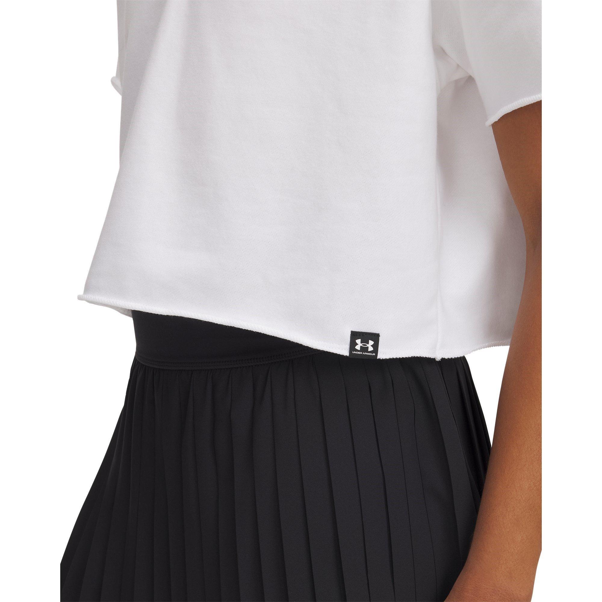 White/White - Under Armour - Icon Terry Short-Sleeve Polo Shirt - 3