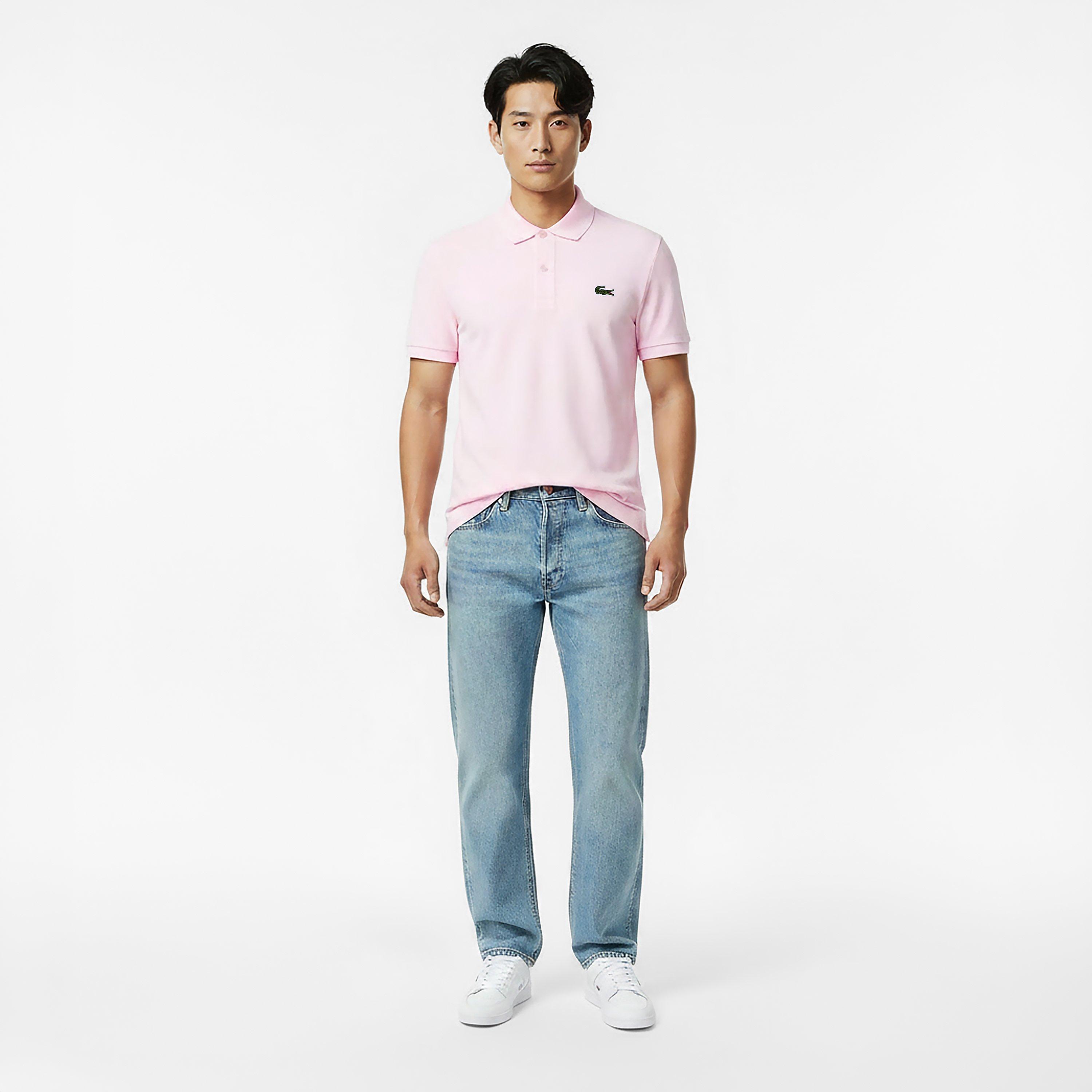 Pink - Lacoste - Men's Slim Fit Short Sleeve Polo Shirt - 6