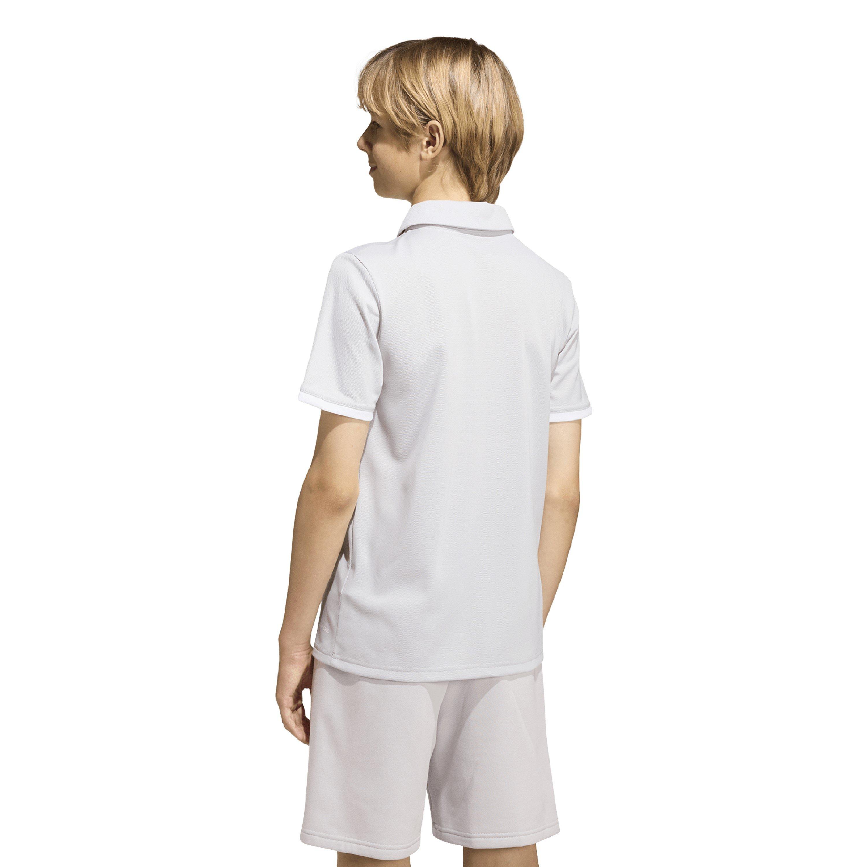 Grey - adidas - ENT22 Polo Shirt Juniors - 5